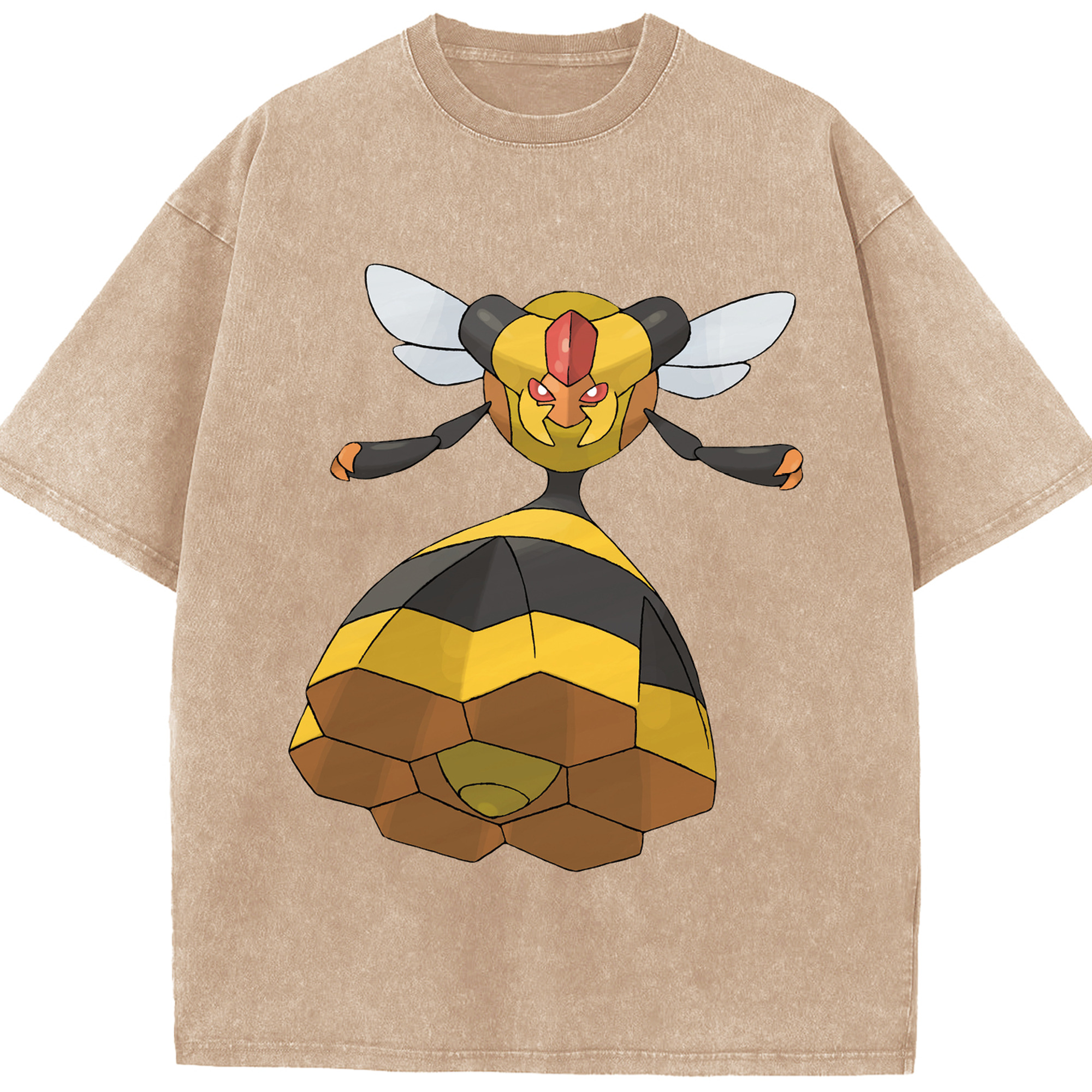 （画像用） ポケットモンスター Pokémon 綿100% ヴィンテージ風 半袖Tシャツ（フロントプリント）