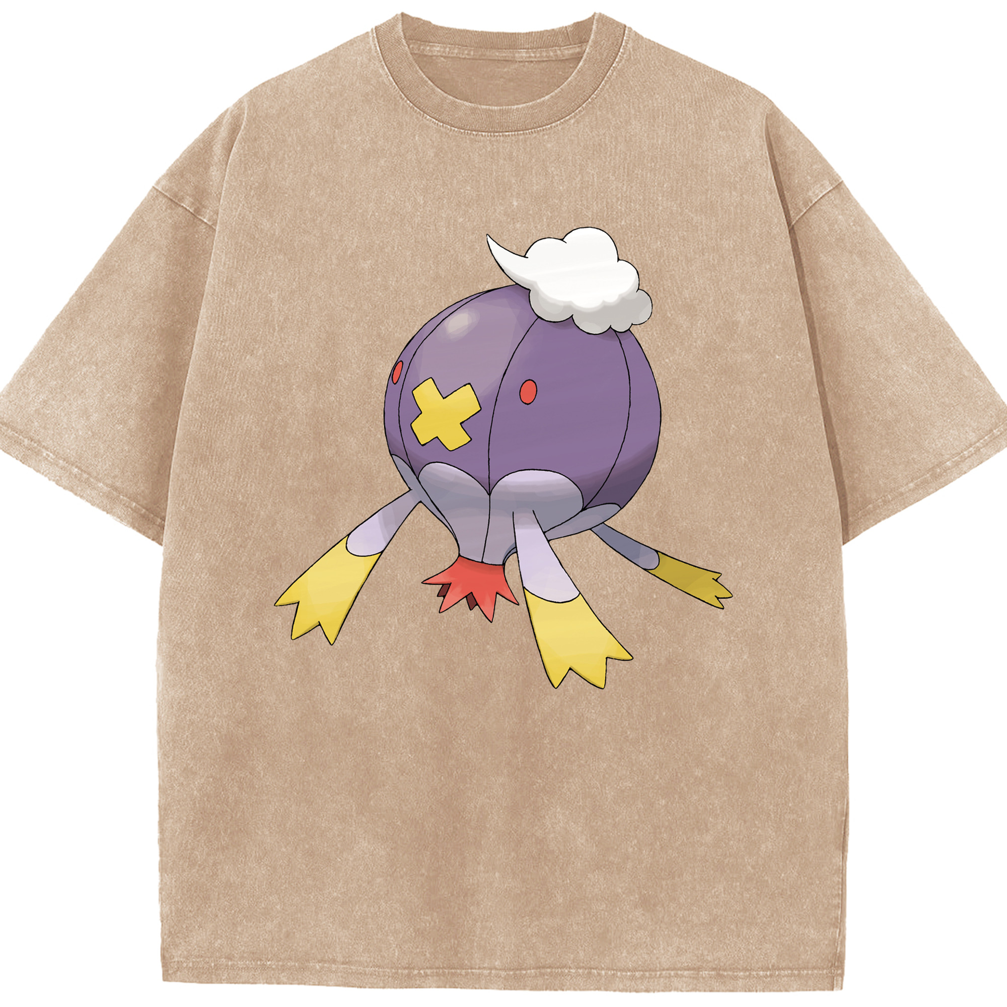 （画像用） ポケットモンスター Pokémon 綿100% ヴィンテージ風 半袖Tシャツ（フロントプリント）