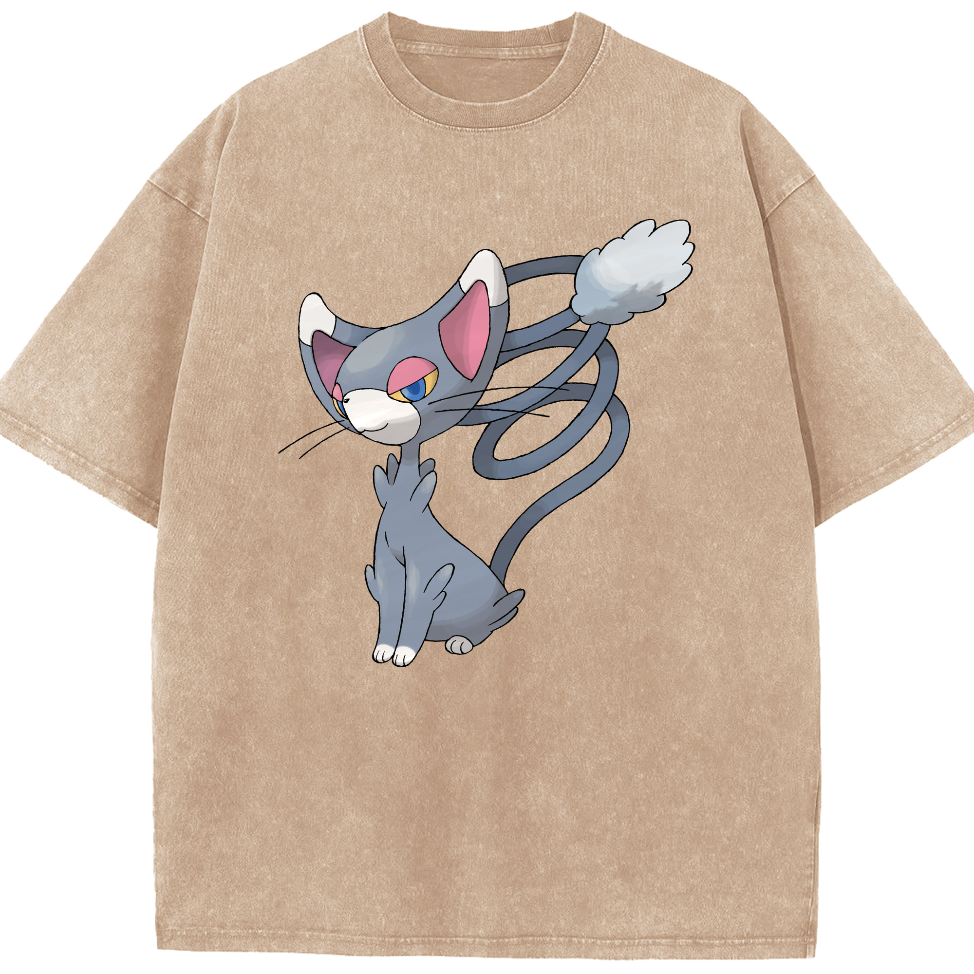 （画像用） ポケットモンスター Pokémon 綿100% ヴィンテージ風 半袖Tシャツ（フロントプリント）