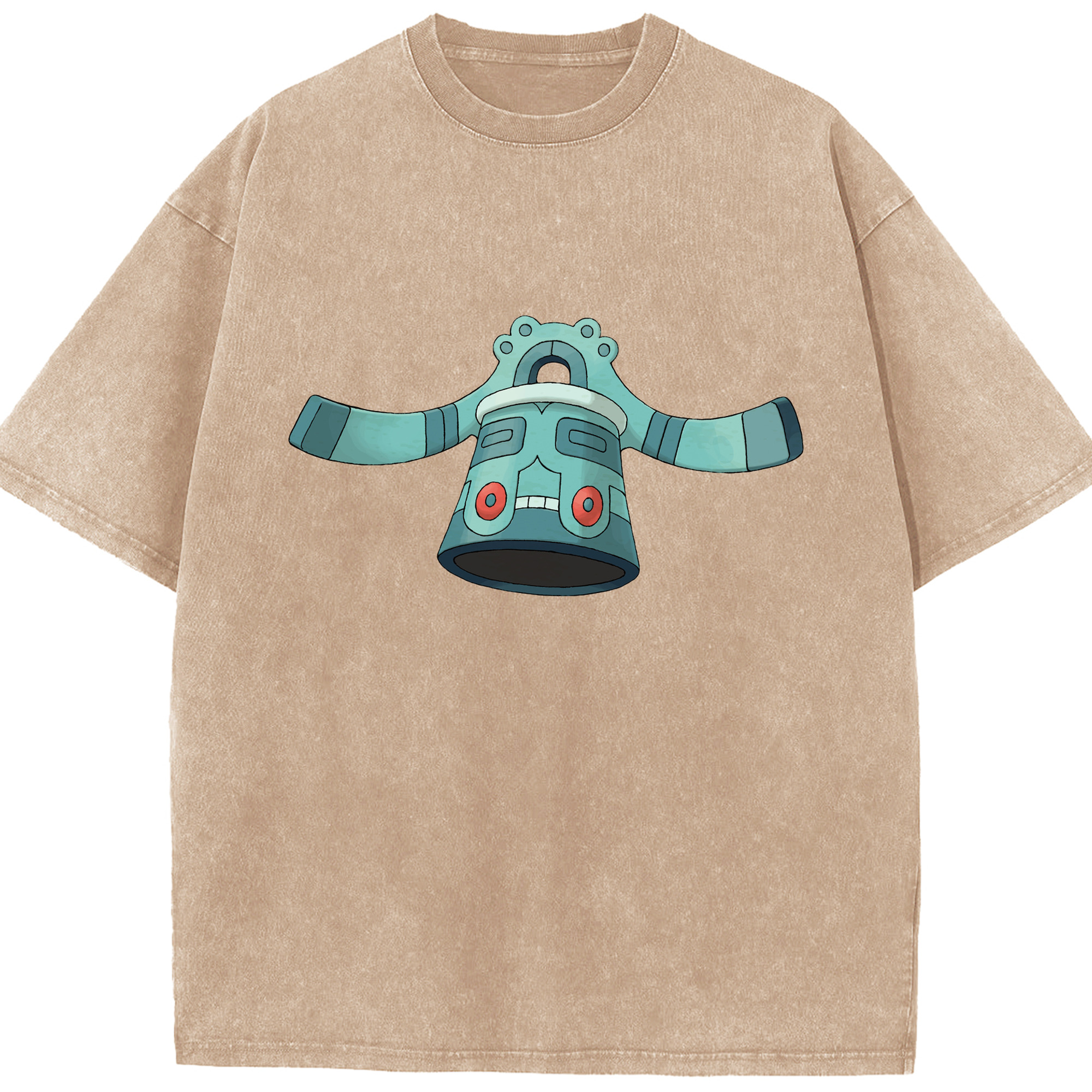 （画像用） ポケットモンスター Pokémon 綿100% ヴィンテージ風 半袖Tシャツ（フロントプリント）