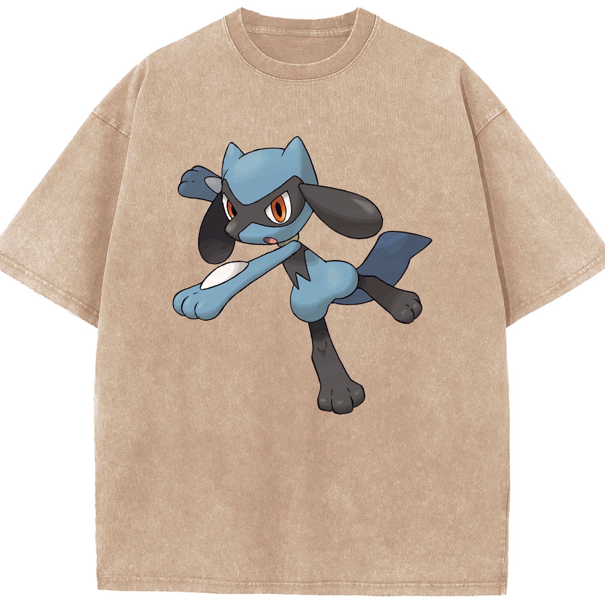 （画像用） ポケットモンスター Pokémon 綿100% ヴィンテージ風 半袖Tシャツ（フロントプリント）