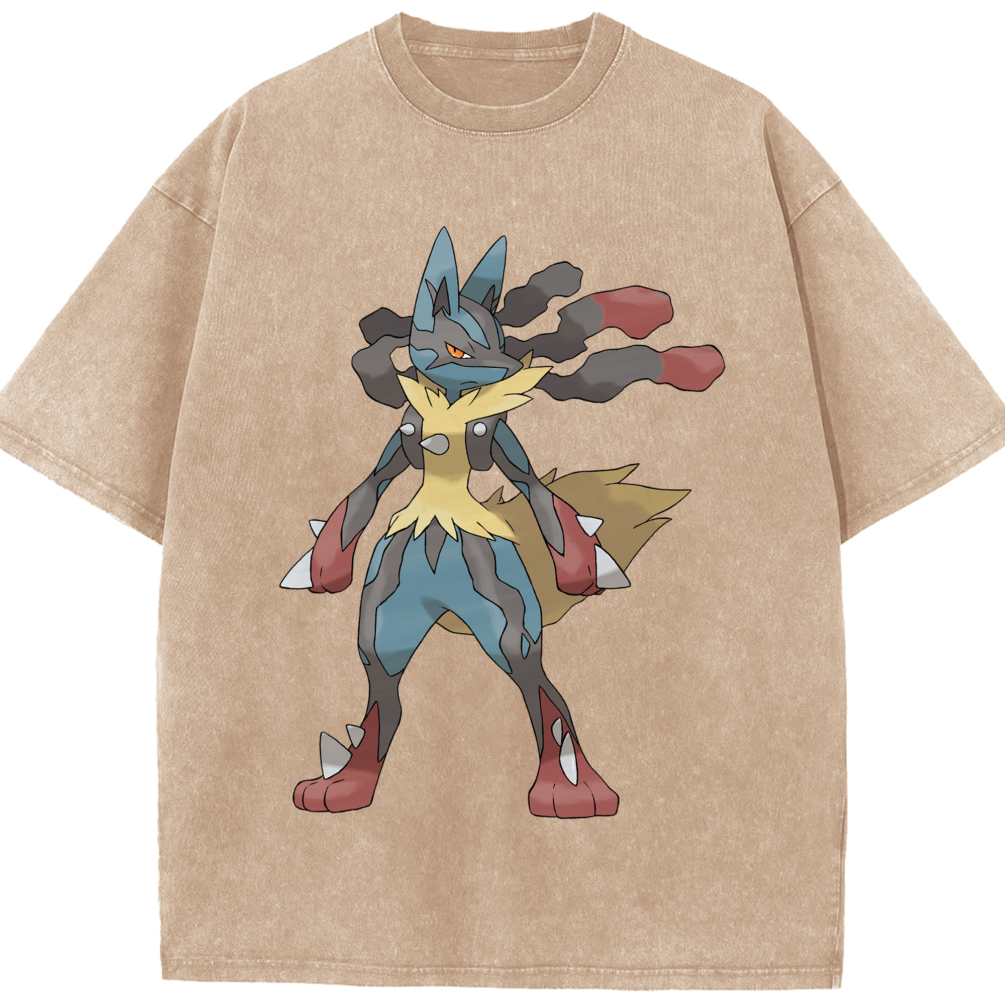 （画像用） ポケットモンスター Pokémon 綿100% ヴィンテージ風 半袖Tシャツ（フロントプリント）