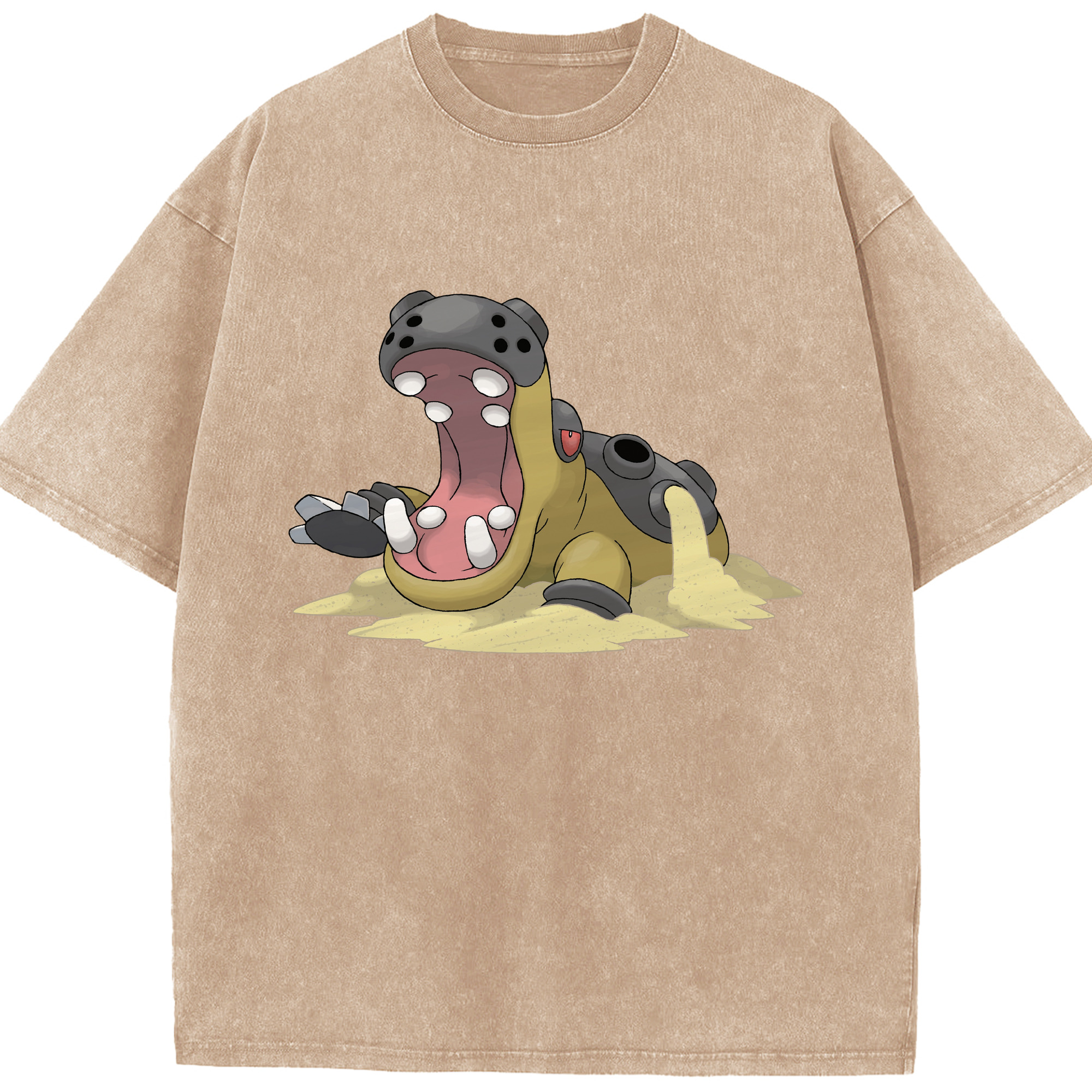 （画像用） ポケットモンスター Pokémon 綿100% ヴィンテージ風 半袖Tシャツ（フロントプリント）