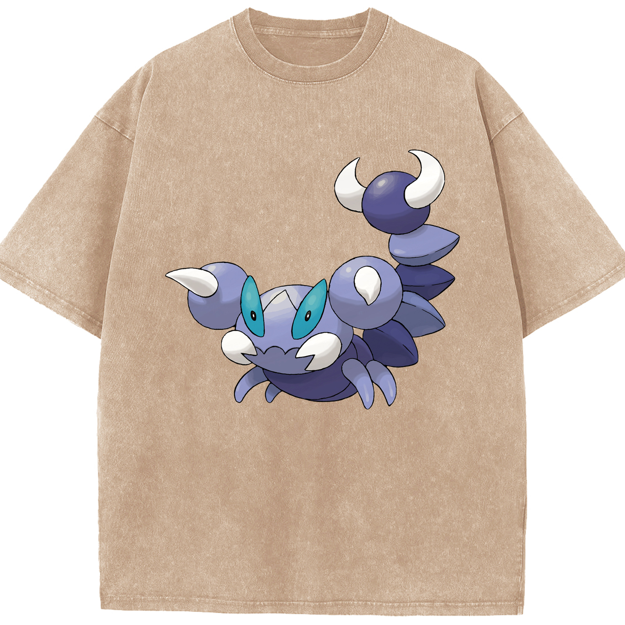 （画像用） ポケットモンスター Pokémon 綿100% ヴィンテージ風 半袖Tシャツ（フロントプリント）