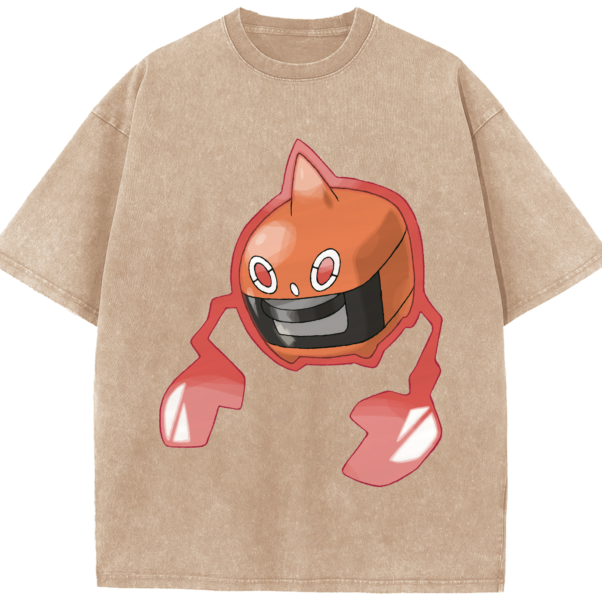 （画像用） ポケットモンスター Pokémon 綿100% ヴィンテージ風 半袖Tシャツ（フロントプリント）