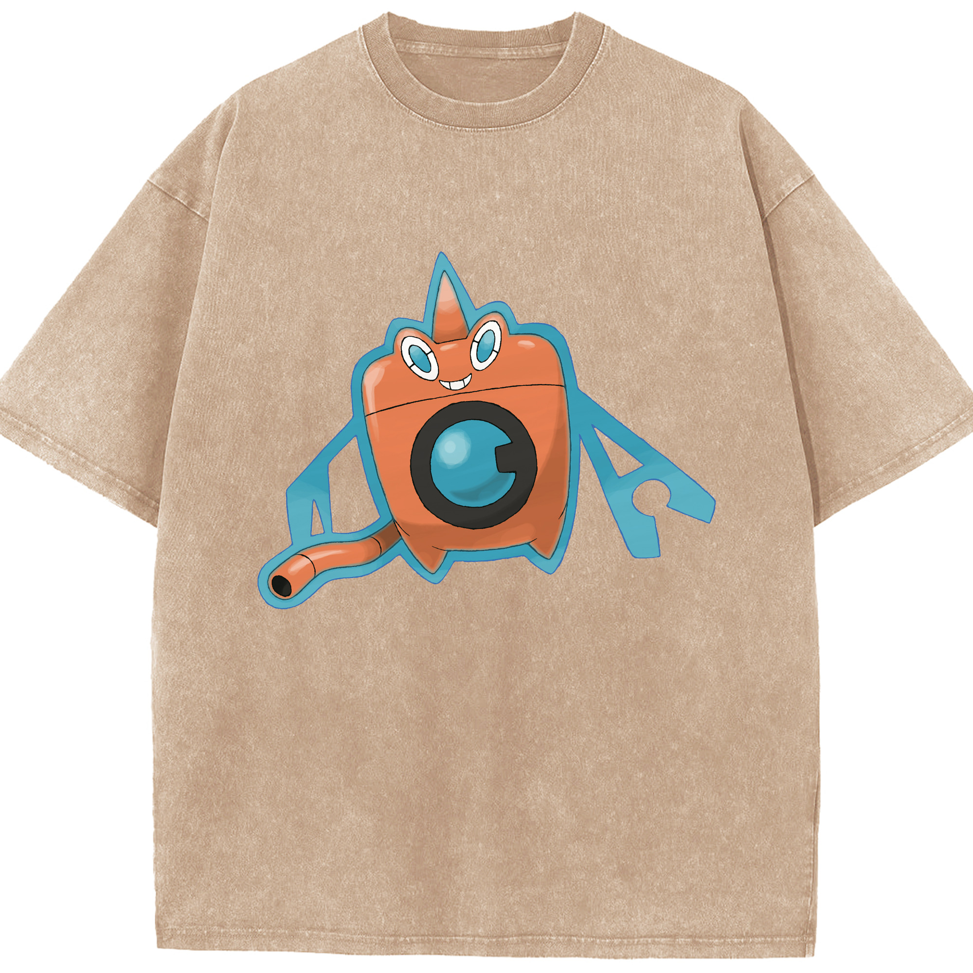 （画像用） ポケットモンスター Pokémon 綿100% ヴィンテージ風 半袖Tシャツ（フロントプリント）