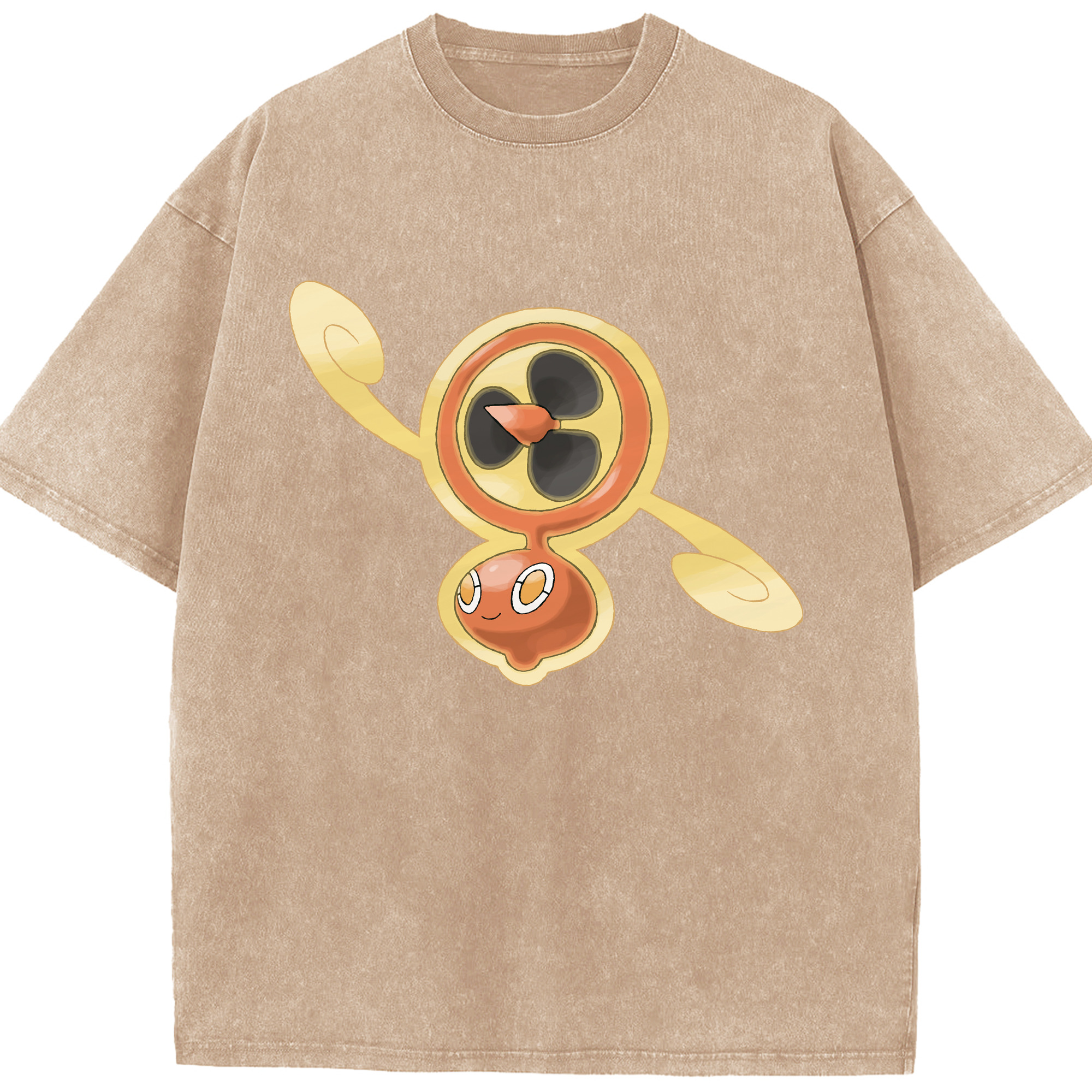 （画像用） ポケットモンスター Pokémon 綿100% ヴィンテージ風 半袖Tシャツ（フロントプリント）