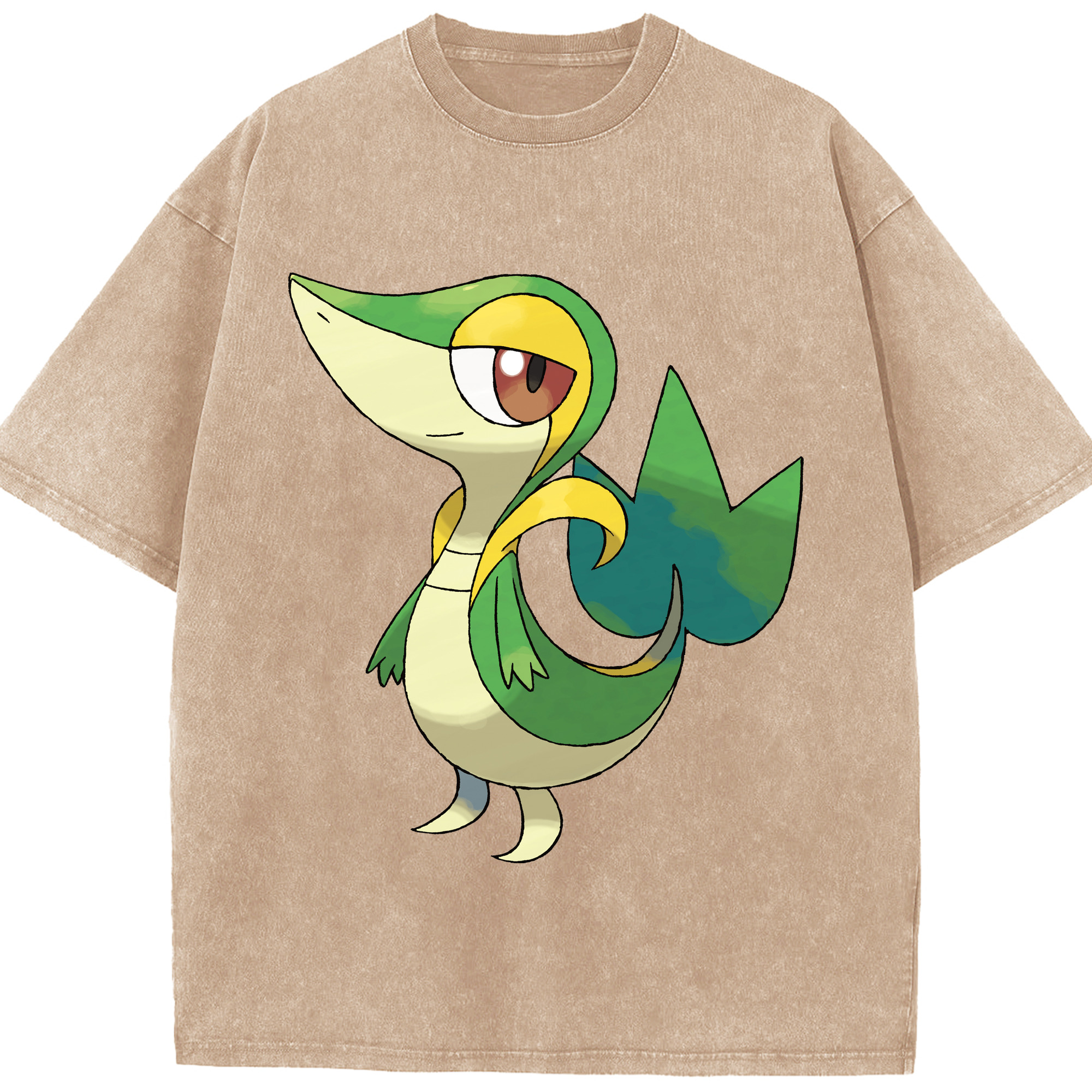 （画像用） ポケットモンスター Pokémon 綿100% ヴィンテージ風 半袖Tシャツ（フロントプリント）