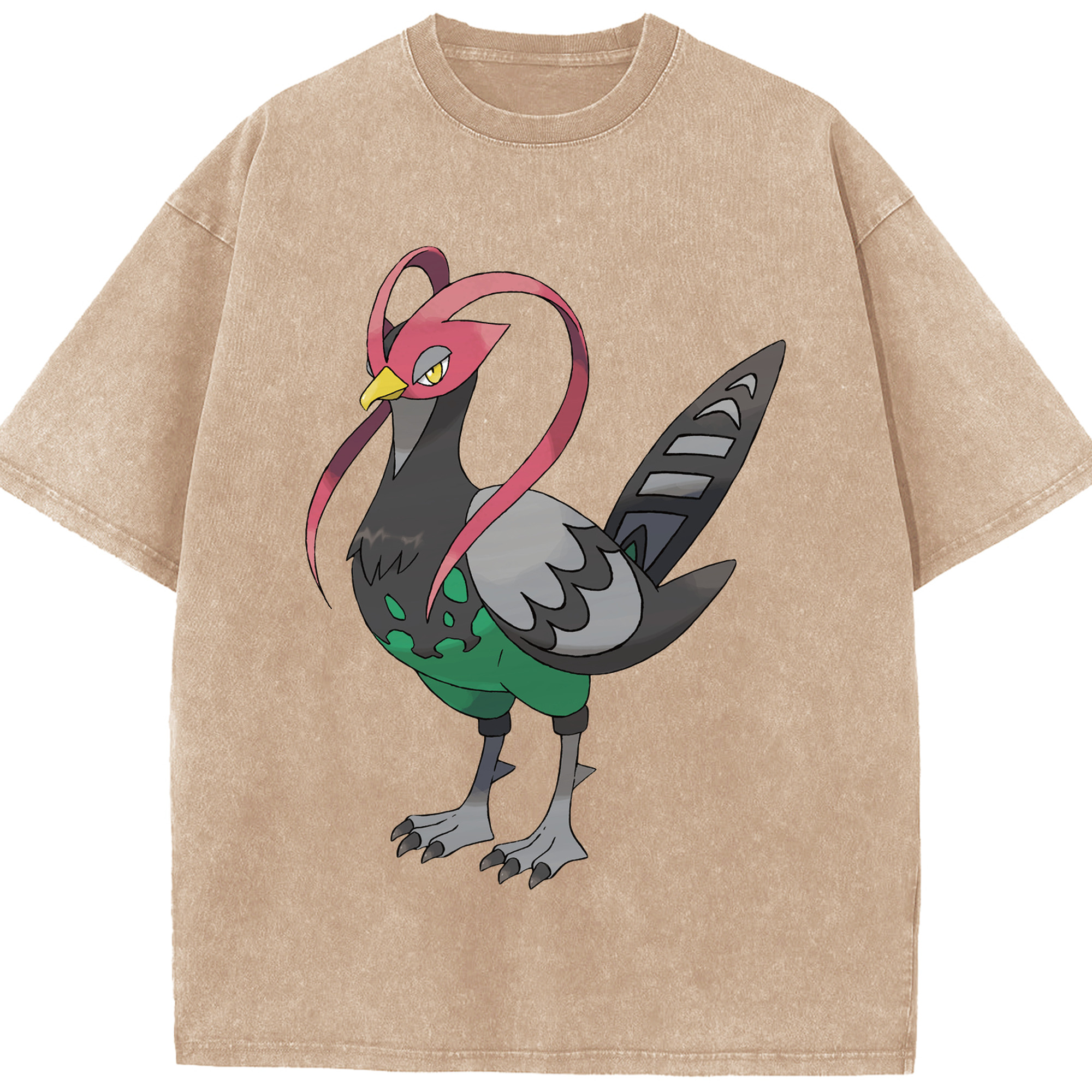 （画像用） ポケットモンスター Pokémon 綿100% ヴィンテージ風 半袖Tシャツ（フロントプリント）