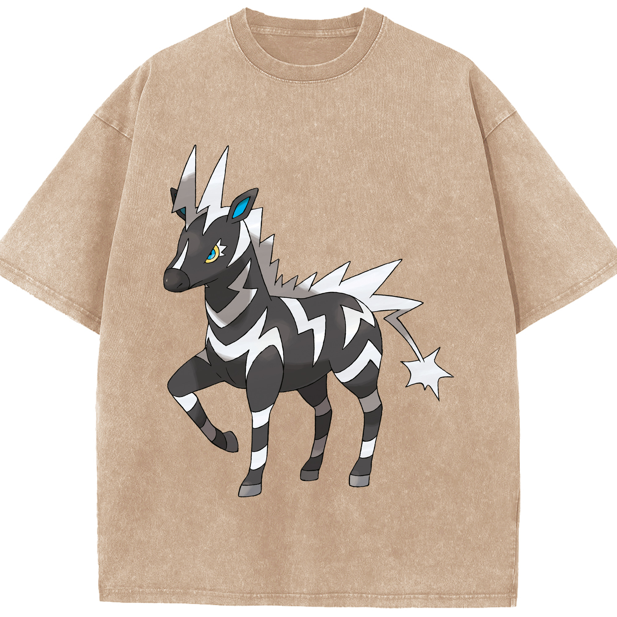 （画像用） ポケットモンスター Pokémon 綿100% ヴィンテージ風 半袖Tシャツ（フロントプリント）