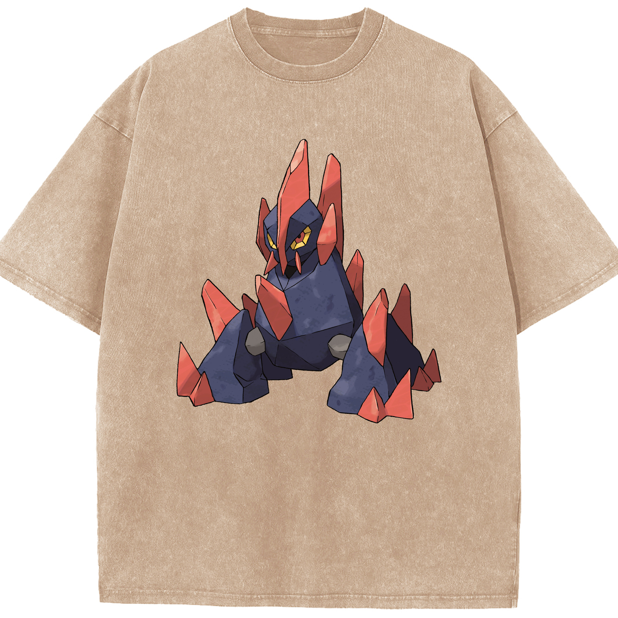 （画像用） ポケットモンスター Pokémon 綿100% ヴィンテージ風 半袖Tシャツ（フロントプリント）