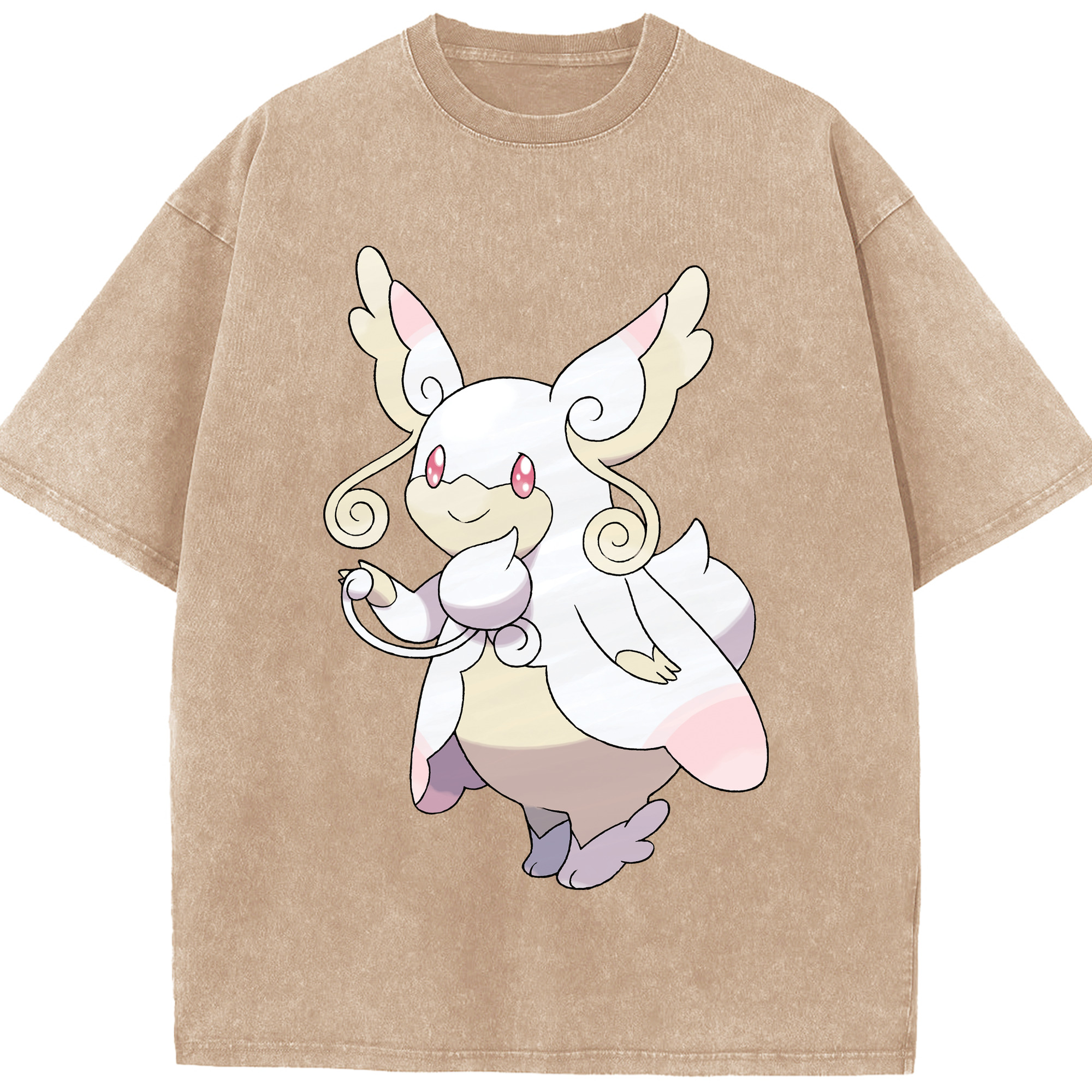（画像用） ポケットモンスター Pokémon 綿100% ヴィンテージ風 半袖Tシャツ（フロントプリント）