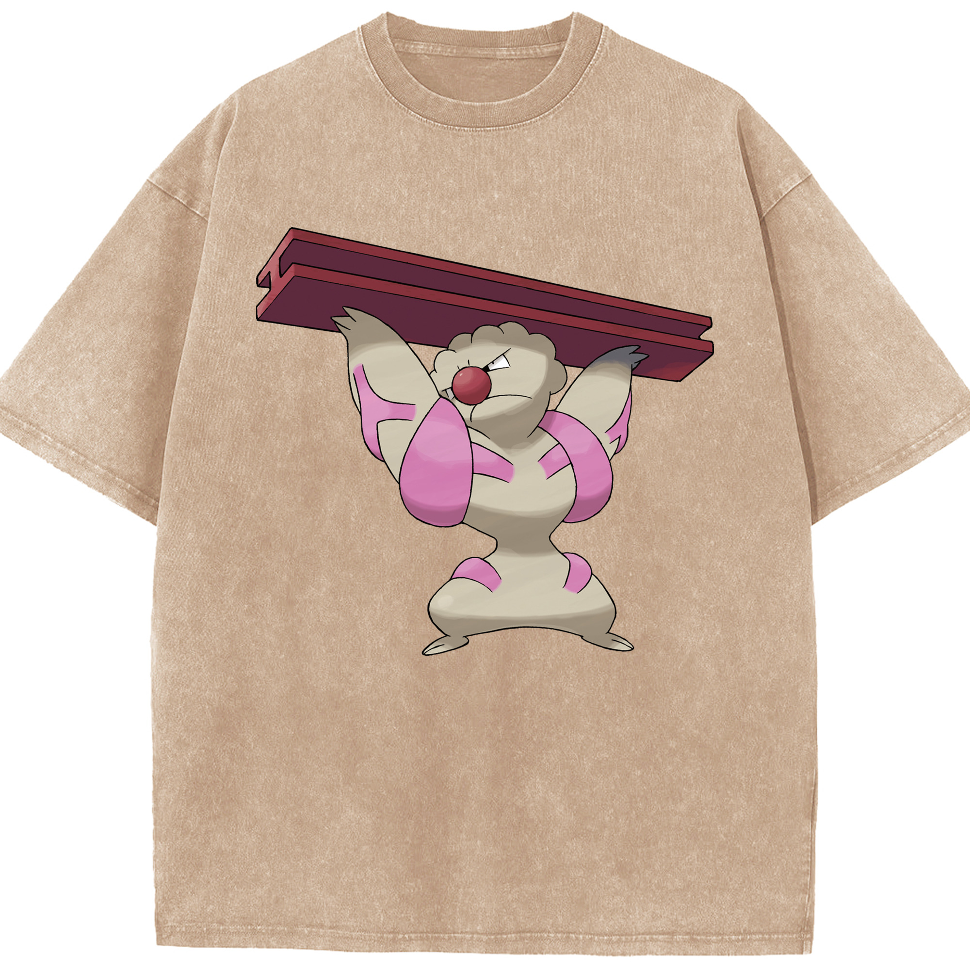 （画像用） ポケットモンスター Pokémon 綿100% ヴィンテージ風 半袖Tシャツ（フロントプリント）