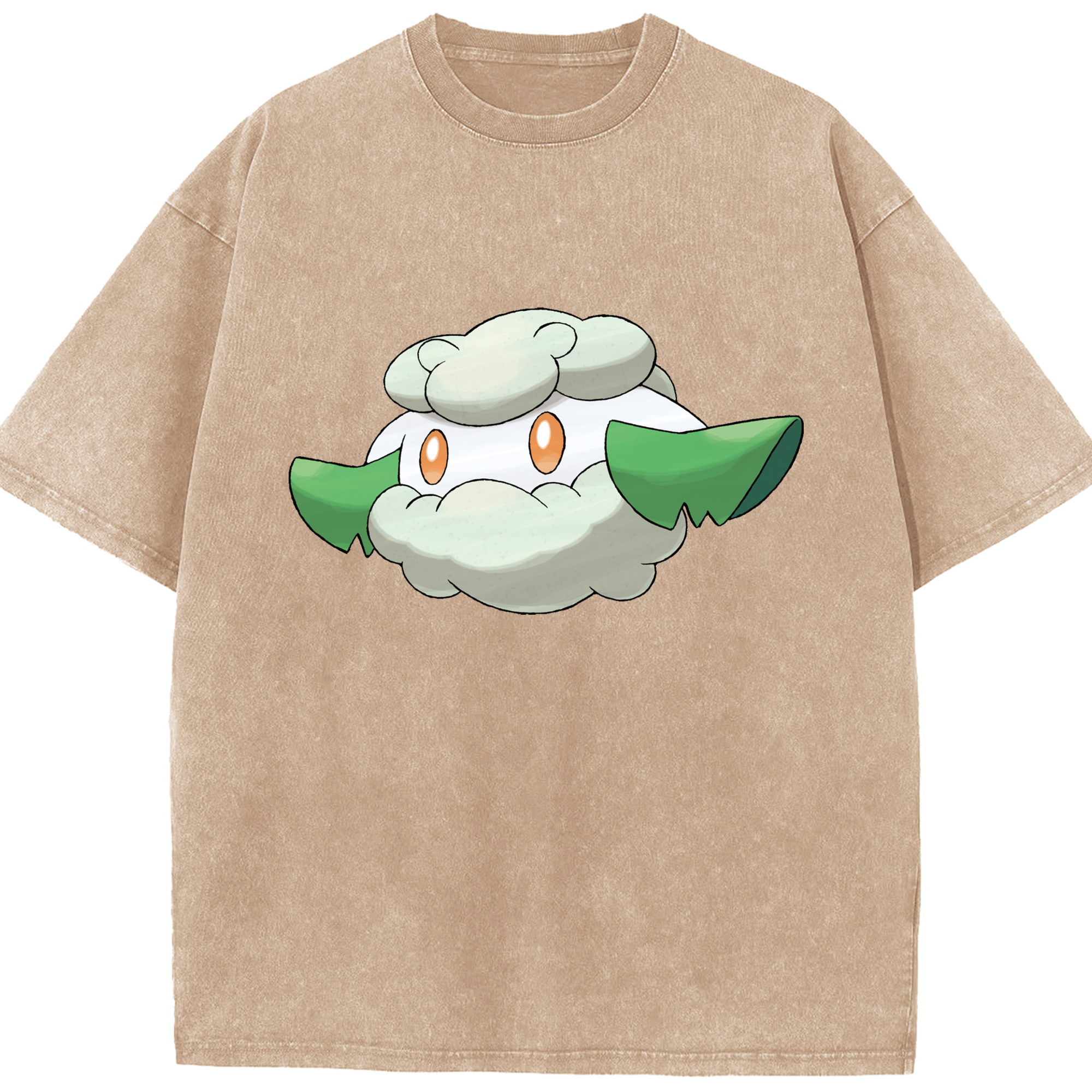 （画像用） ポケットモンスター Pokémon 綿100% ヴィンテージ風 半袖Tシャツ（フロントプリント）