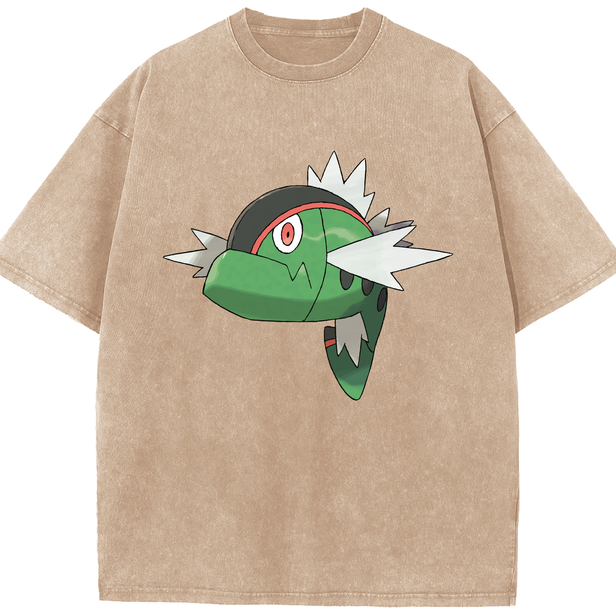 （画像用） ポケットモンスター Pokémon 綿100% ヴィンテージ風 半袖Tシャツ（フロントプリント）