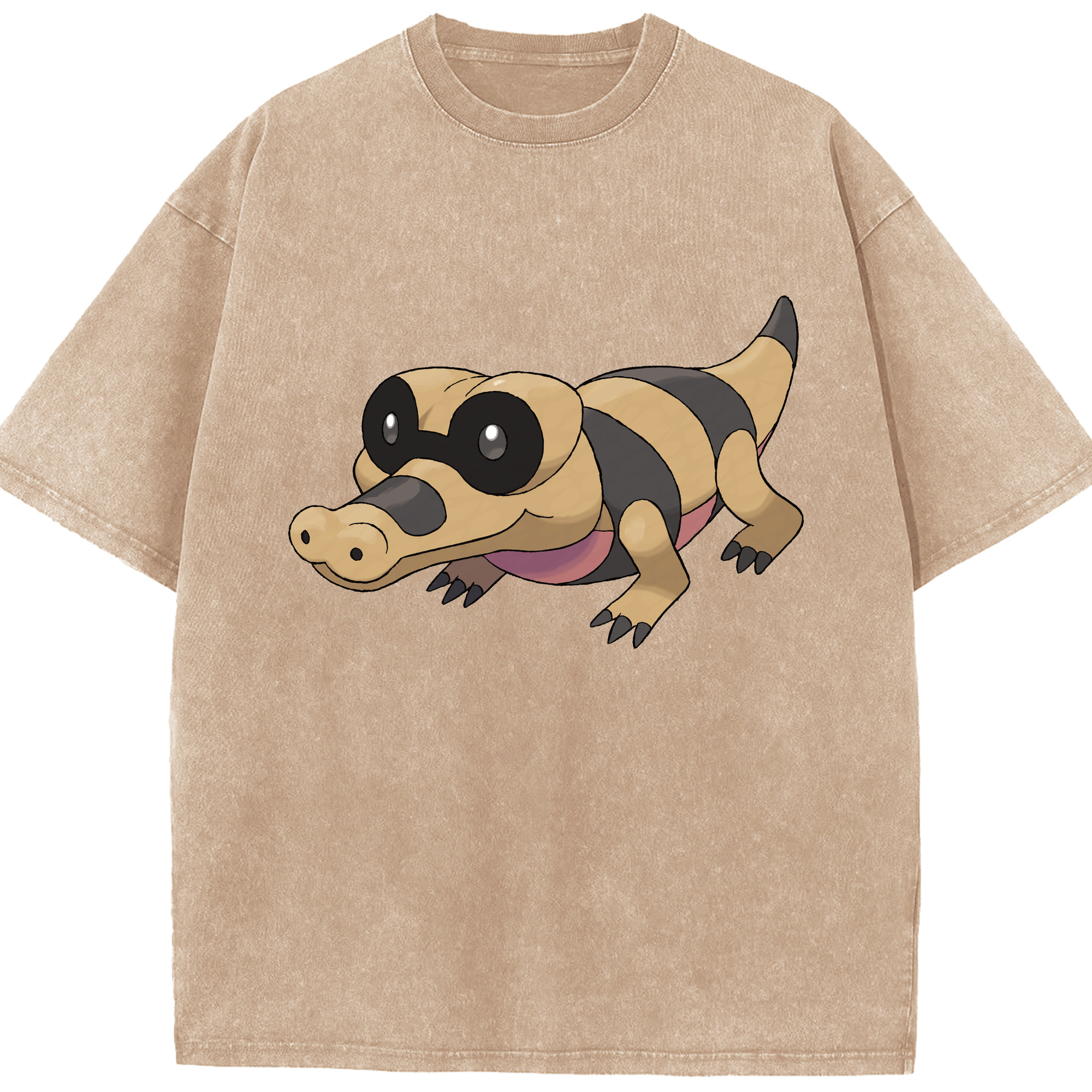 （画像用） ポケットモンスター Pokémon 綿100% ヴィンテージ風 半袖Tシャツ（フロントプリント）