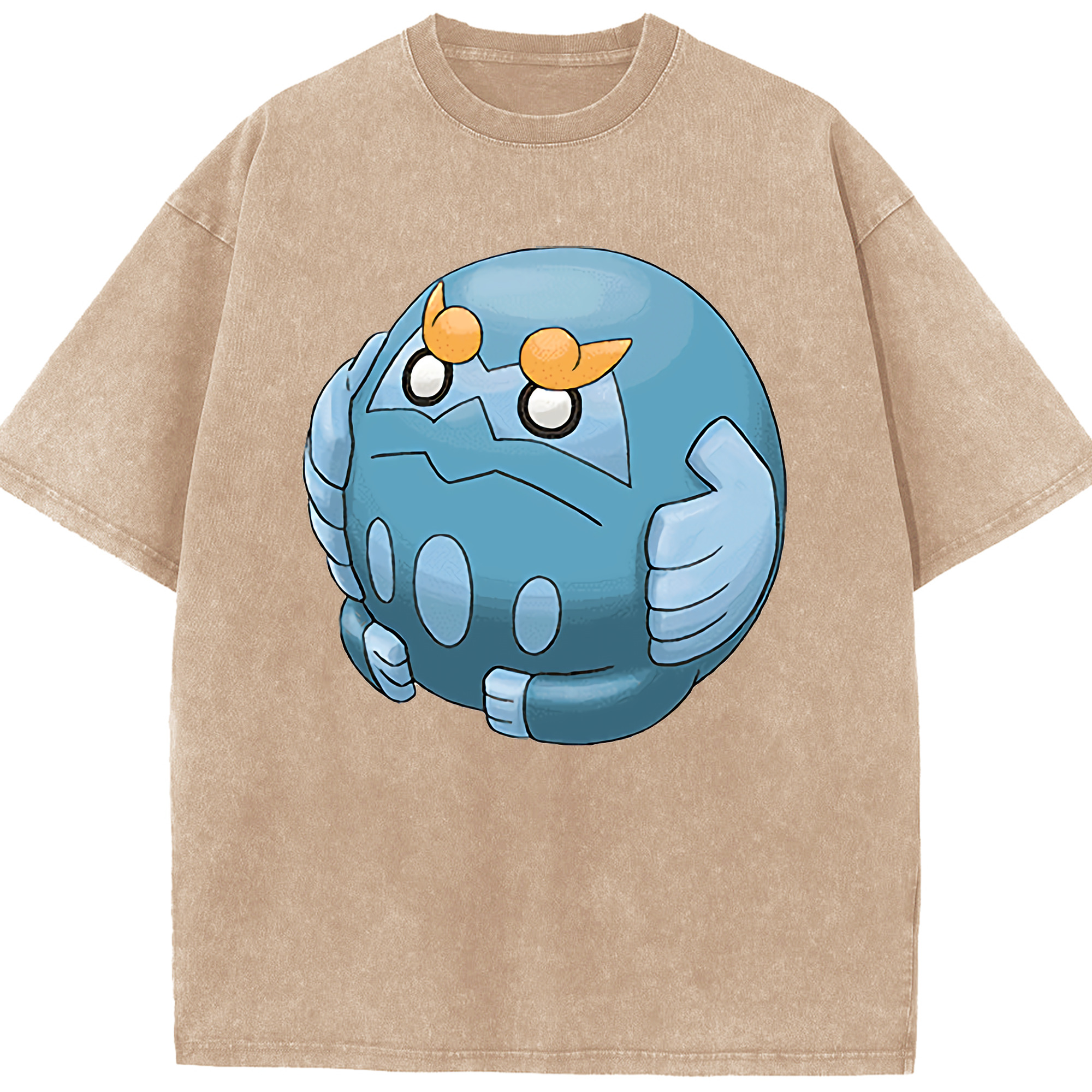 （画像用） ポケットモンスター Pokémon 綿100% ヴィンテージ風 半袖Tシャツ（フロントプリント）