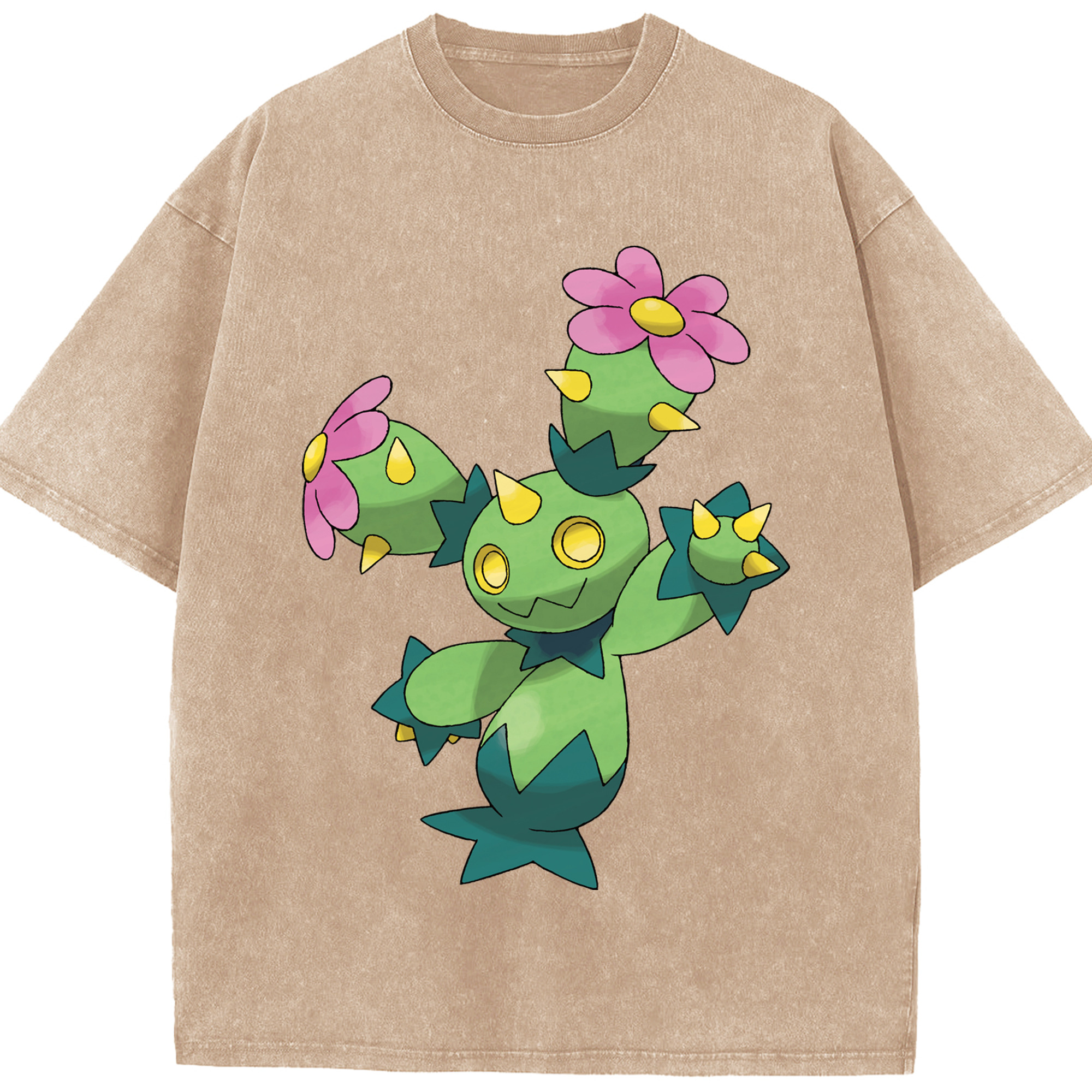 （画像用） ポケットモンスター Pokémon 綿100% ヴィンテージ風 半袖Tシャツ（フロントプリント）