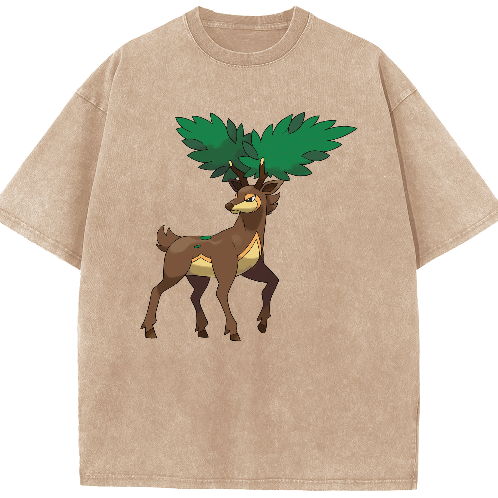（画像用） ポケットモンスター Pokémon 綿100% ヴィンテージ風 半袖Tシャツ（フロントプリント）