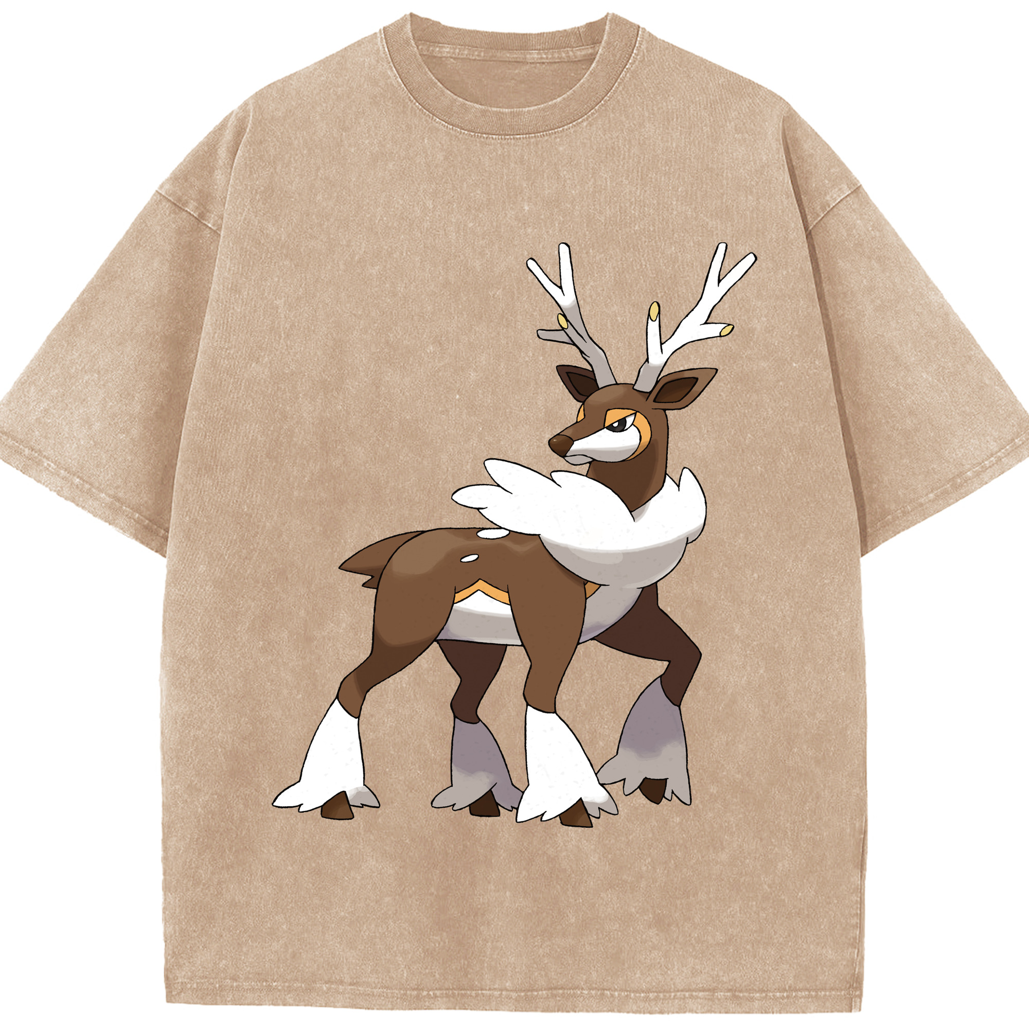 （画像用） ポケットモンスター Pokémon 綿100% ヴィンテージ風 半袖Tシャツ（フロントプリント）