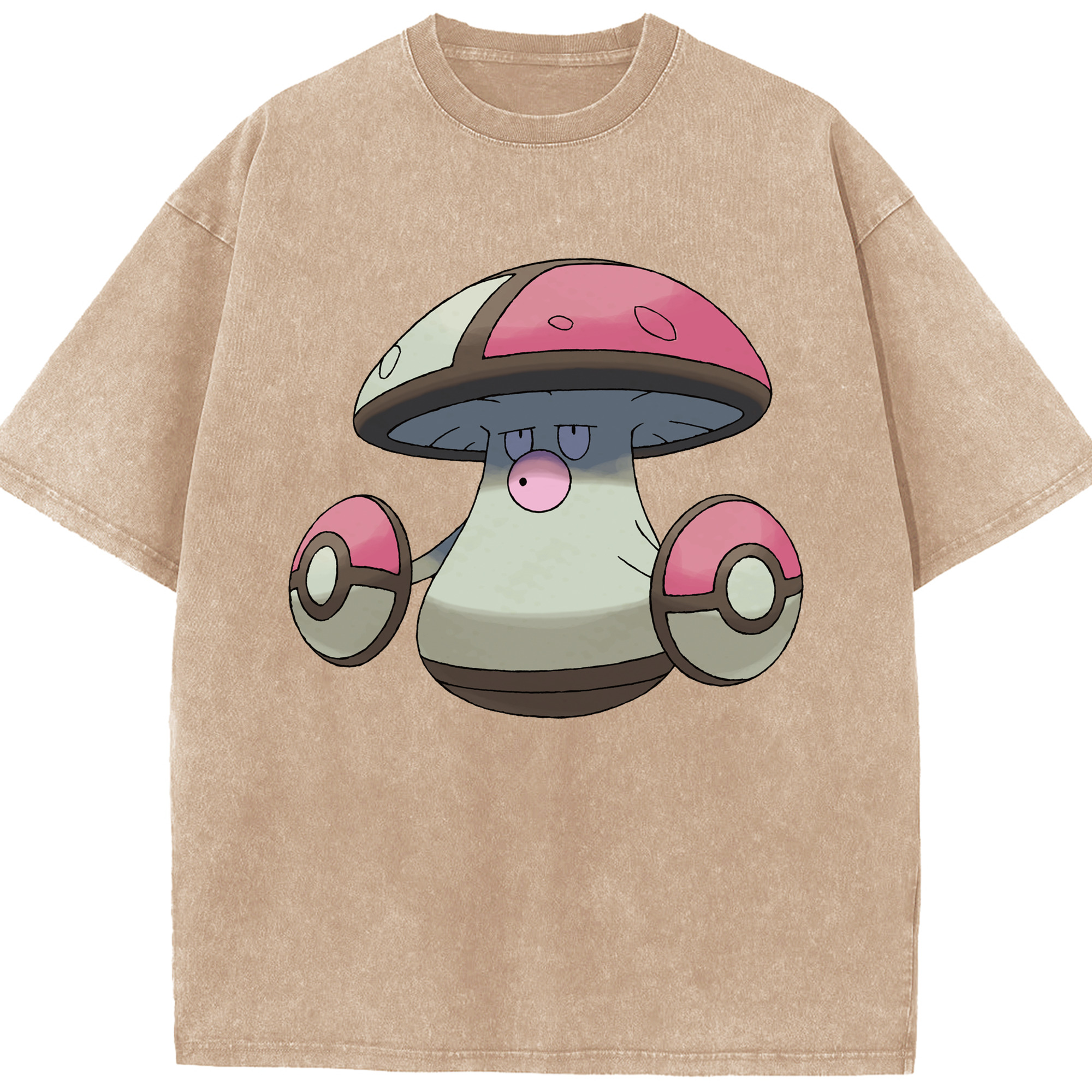 （画像用） ポケットモンスター Pokémon 綿100% ヴィンテージ風 半袖Tシャツ（フロントプリント）