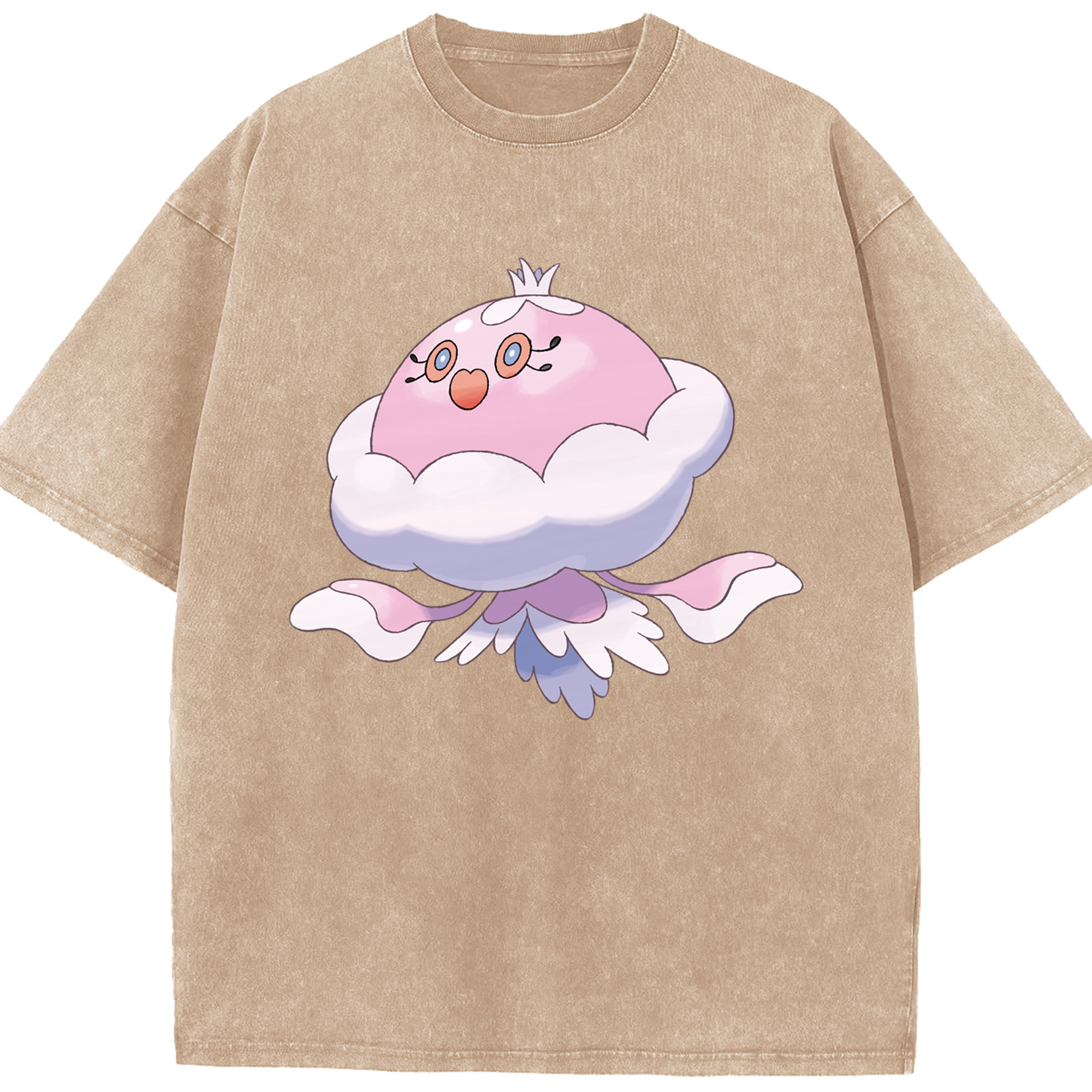 （画像用） ポケットモンスター Pokémon 綿100% ヴィンテージ風 半袖Tシャツ（フロントプリント）