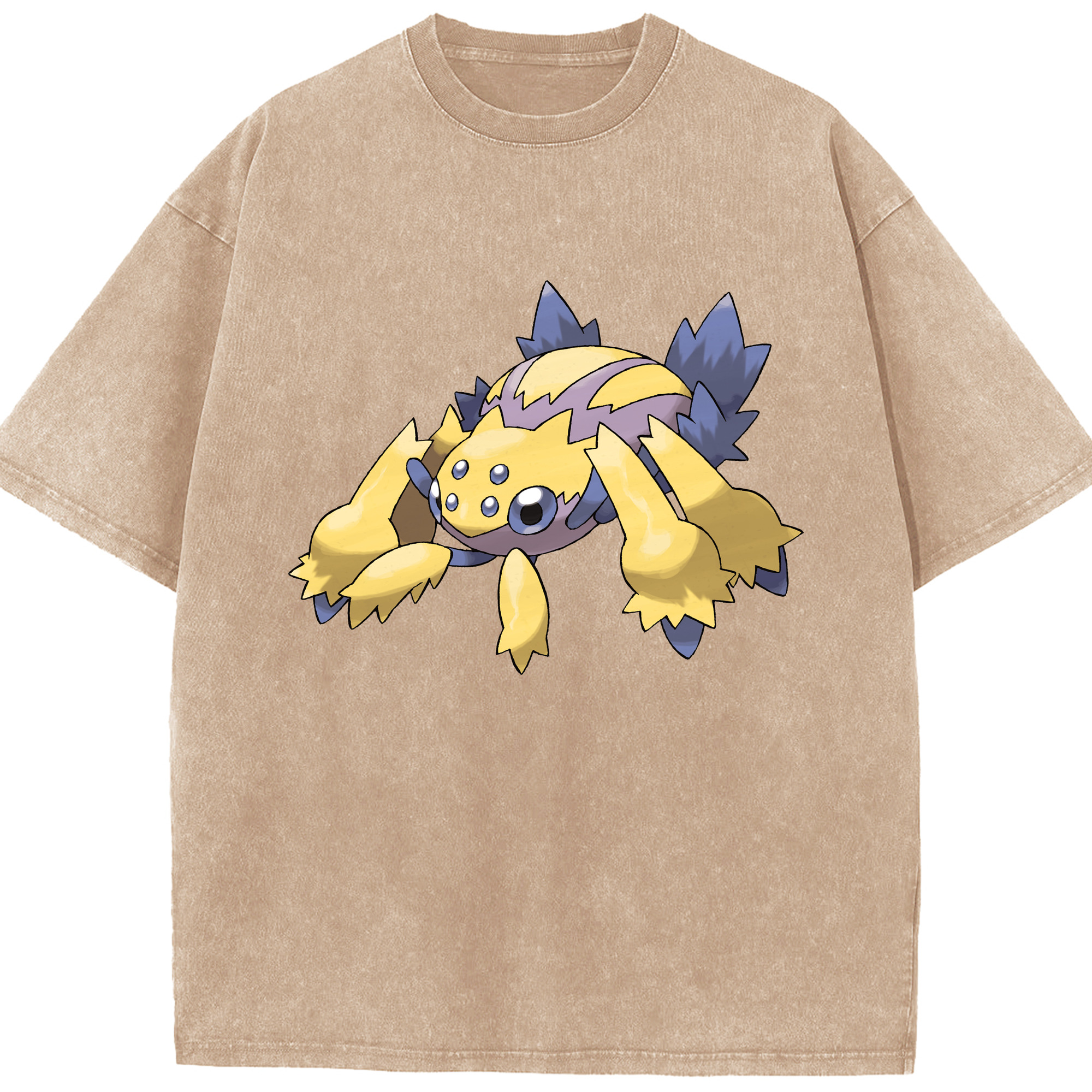 （画像用） ポケットモンスター Pokémon 綿100% ヴィンテージ風 半袖Tシャツ（フロントプリント）