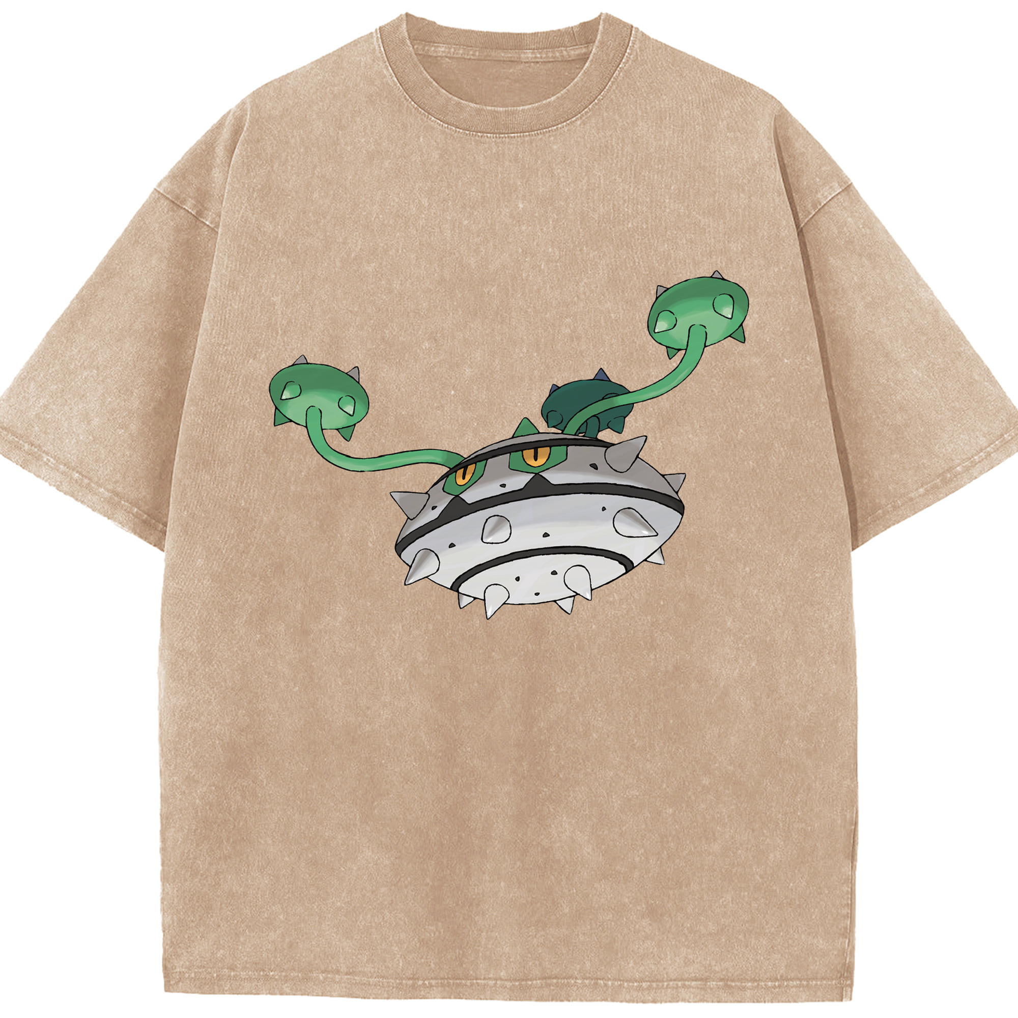 （画像用） ポケットモンスター Pokémon 綿100% ヴィンテージ風 半袖Tシャツ（フロントプリント）
