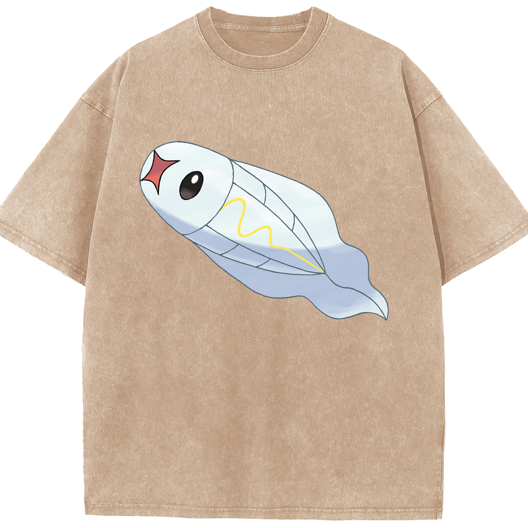 （画像用） ポケットモンスター Pokémon 綿100% ヴィンテージ風 半袖Tシャツ（フロントプリント）