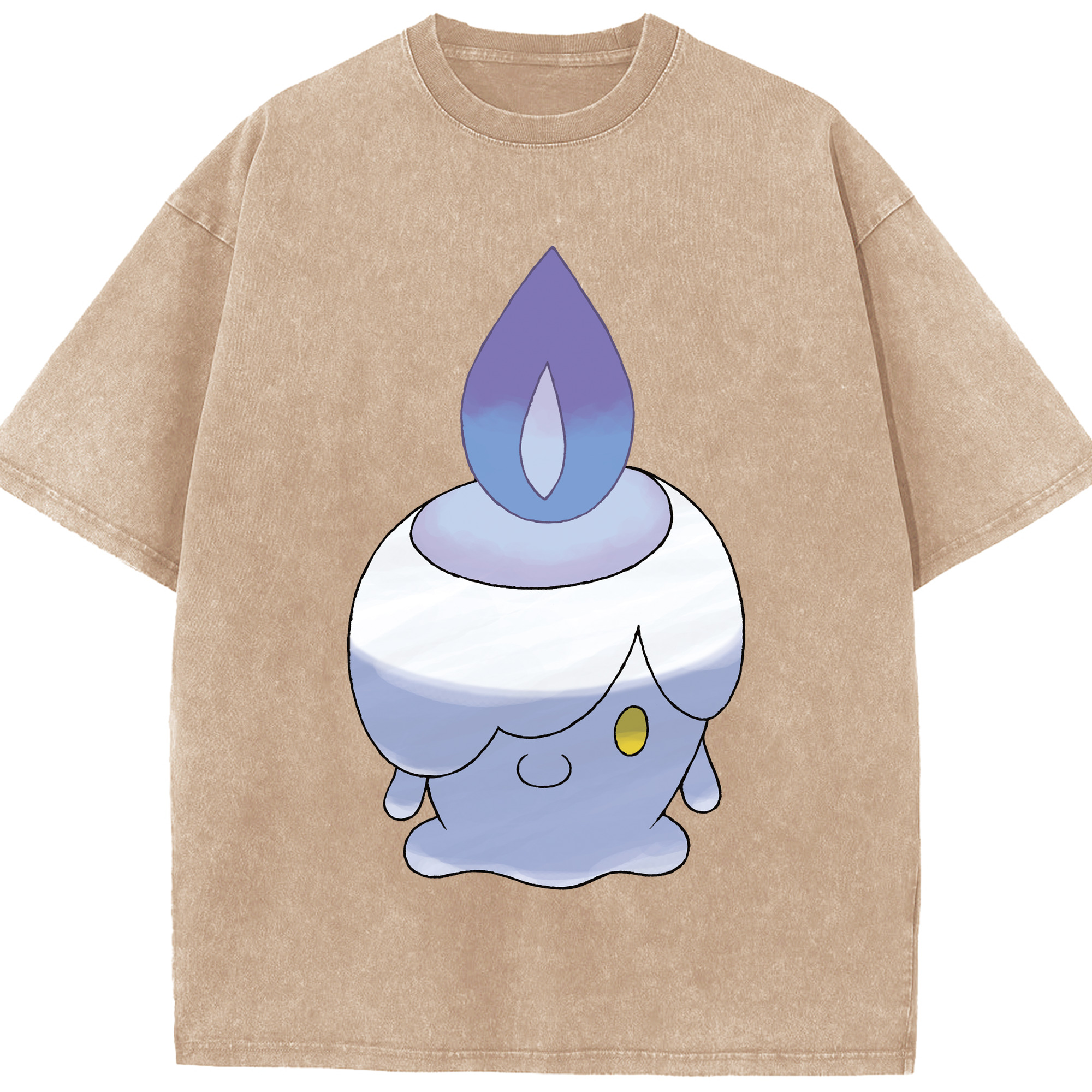 （画像用） ポケットモンスター Pokémon 綿100% ヴィンテージ風 半袖Tシャツ（フロントプリント）