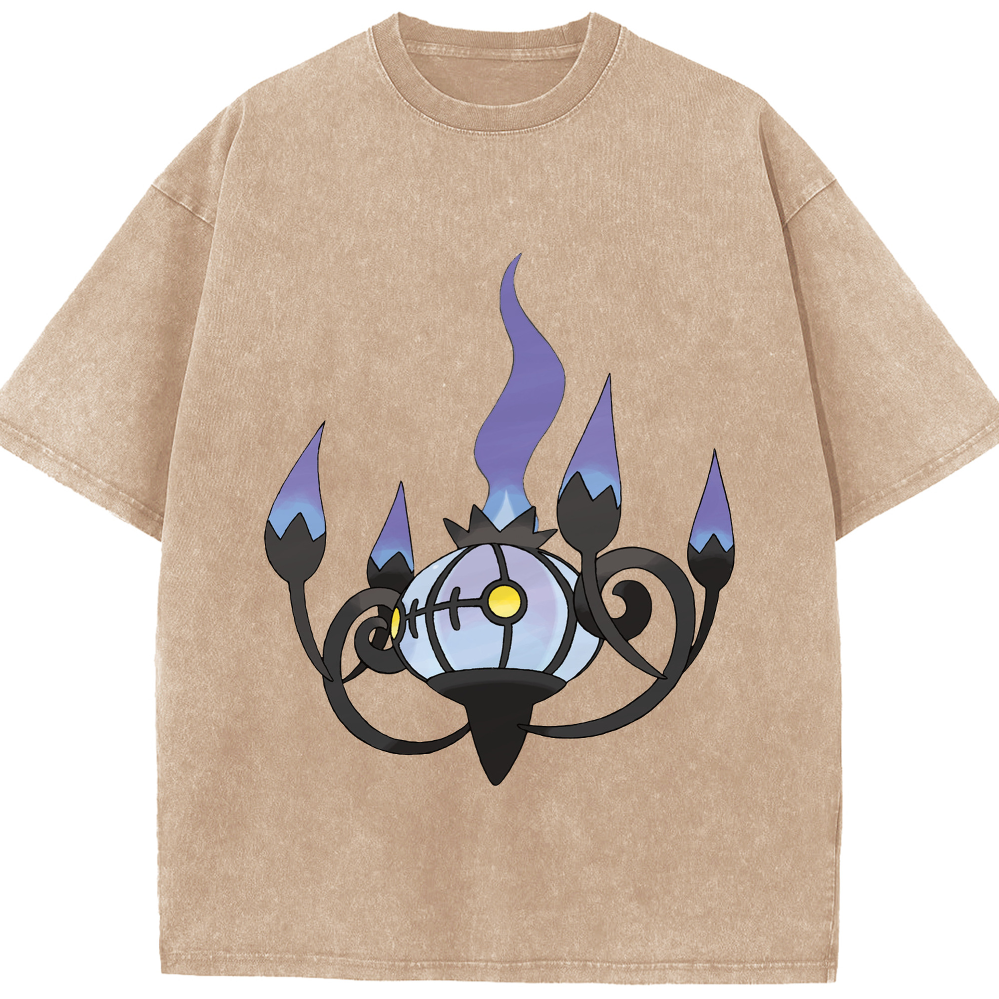 （画像用） ポケットモンスター Pokémon 綿100% ヴィンテージ風 半袖Tシャツ（フロントプリント）