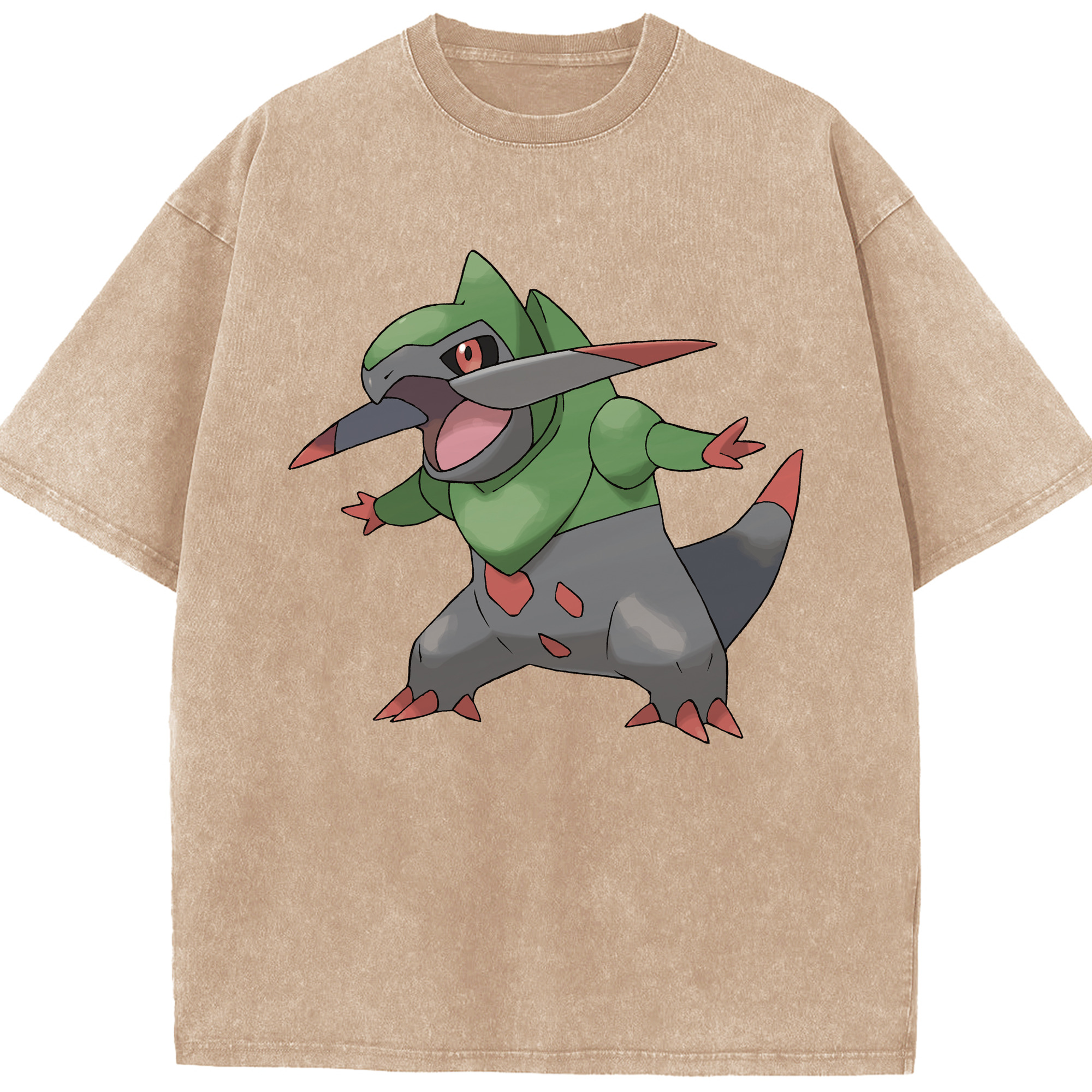 （画像用） ポケットモンスター Pokémon 綿100% ヴィンテージ風 半袖Tシャツ（フロントプリント）