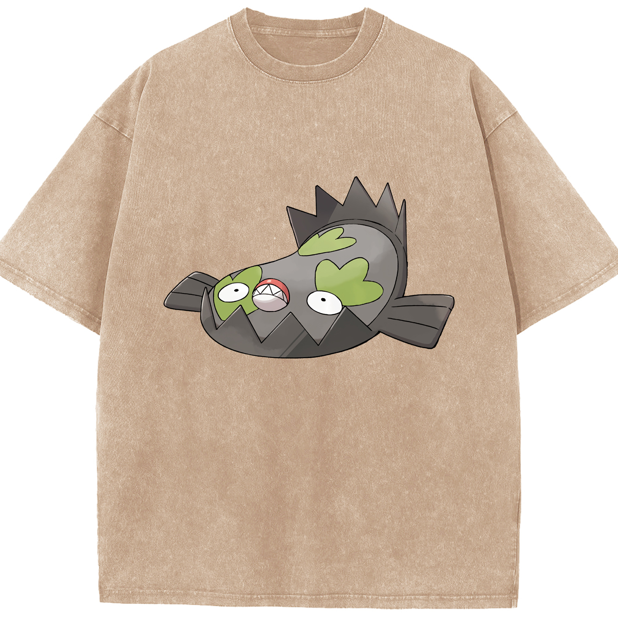 （画像用） ポケットモンスター Pokémon 綿100% ヴィンテージ風 半袖Tシャツ（フロントプリント）