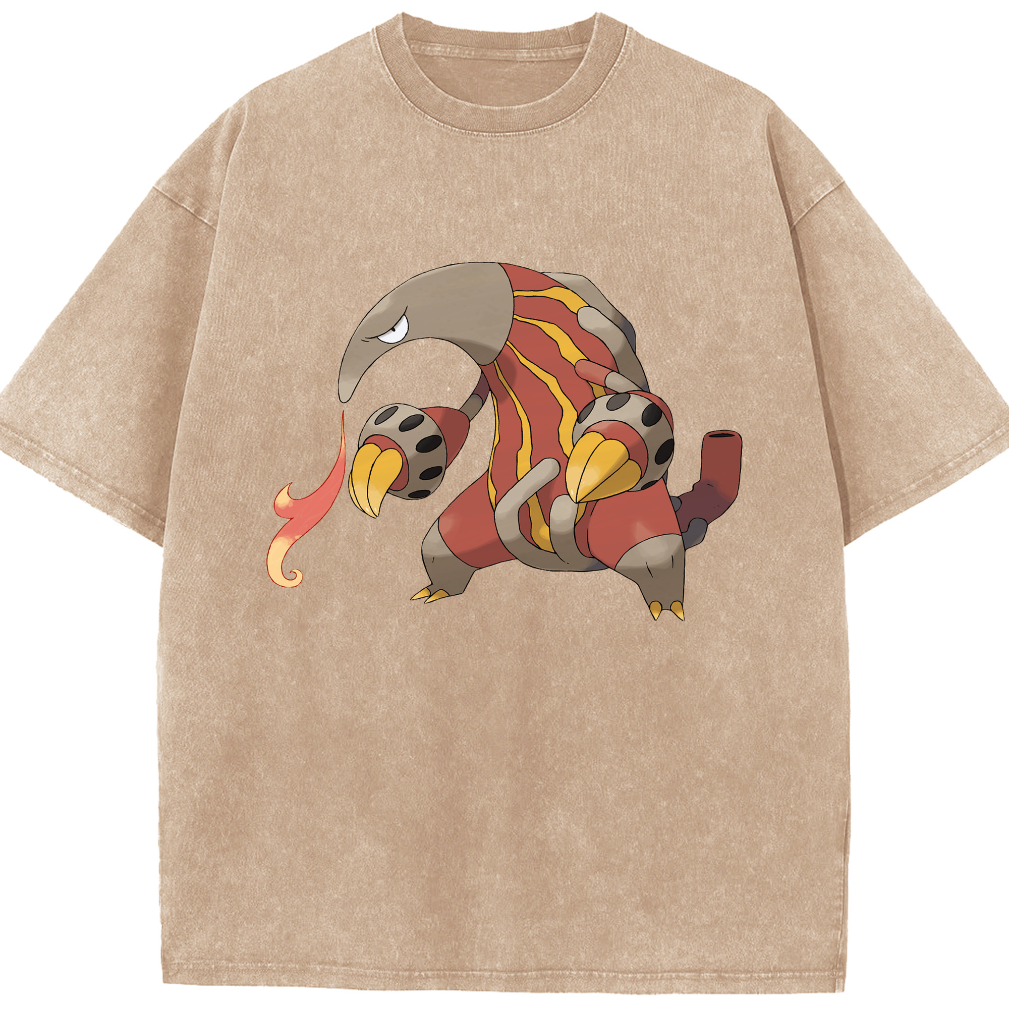 （画像用） ポケットモンスター Pokémon 綿100% ヴィンテージ風 半袖Tシャツ（フロントプリント）
