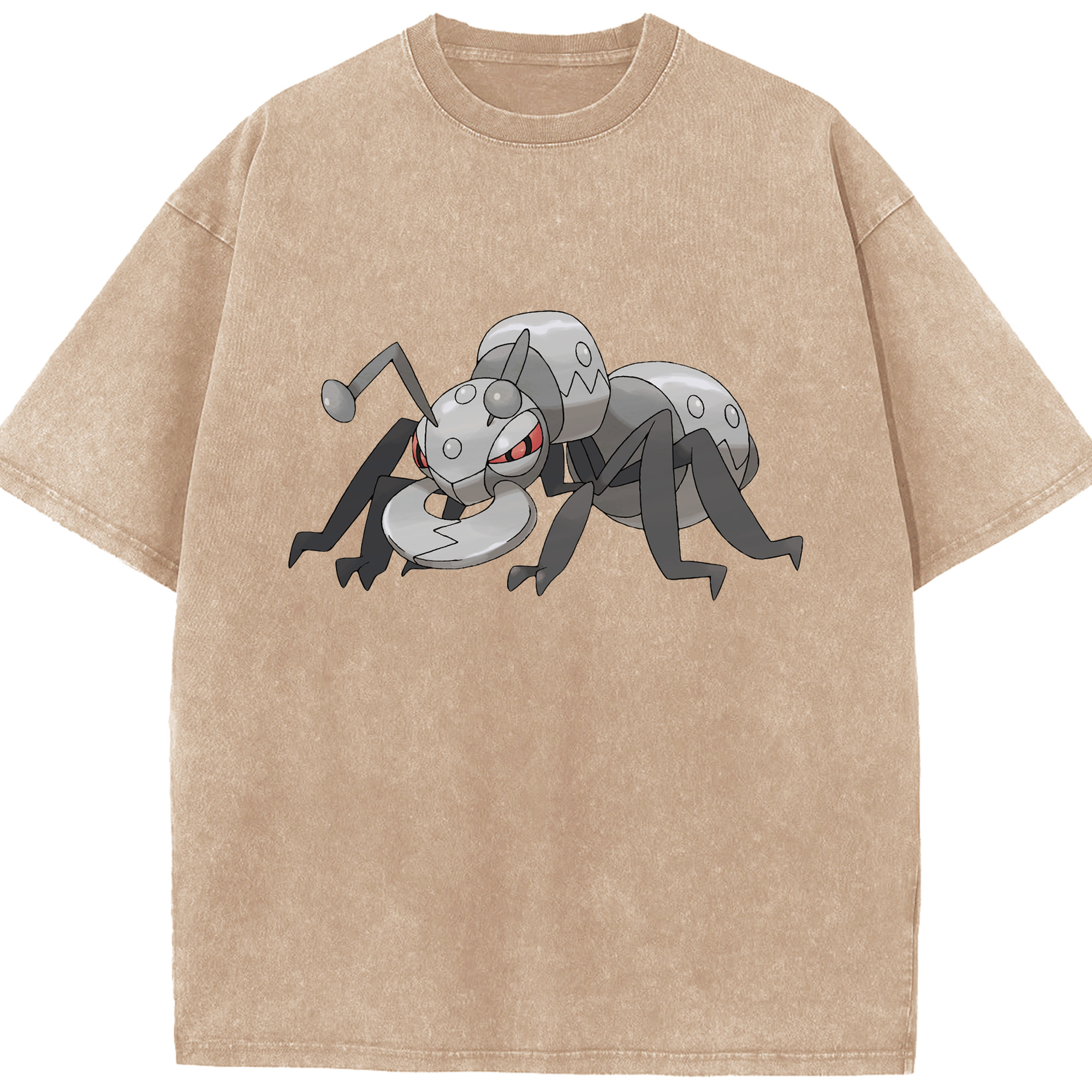 （画像用） ポケットモンスター Pokémon 綿100% ヴィンテージ風 半袖Tシャツ（フロントプリント）