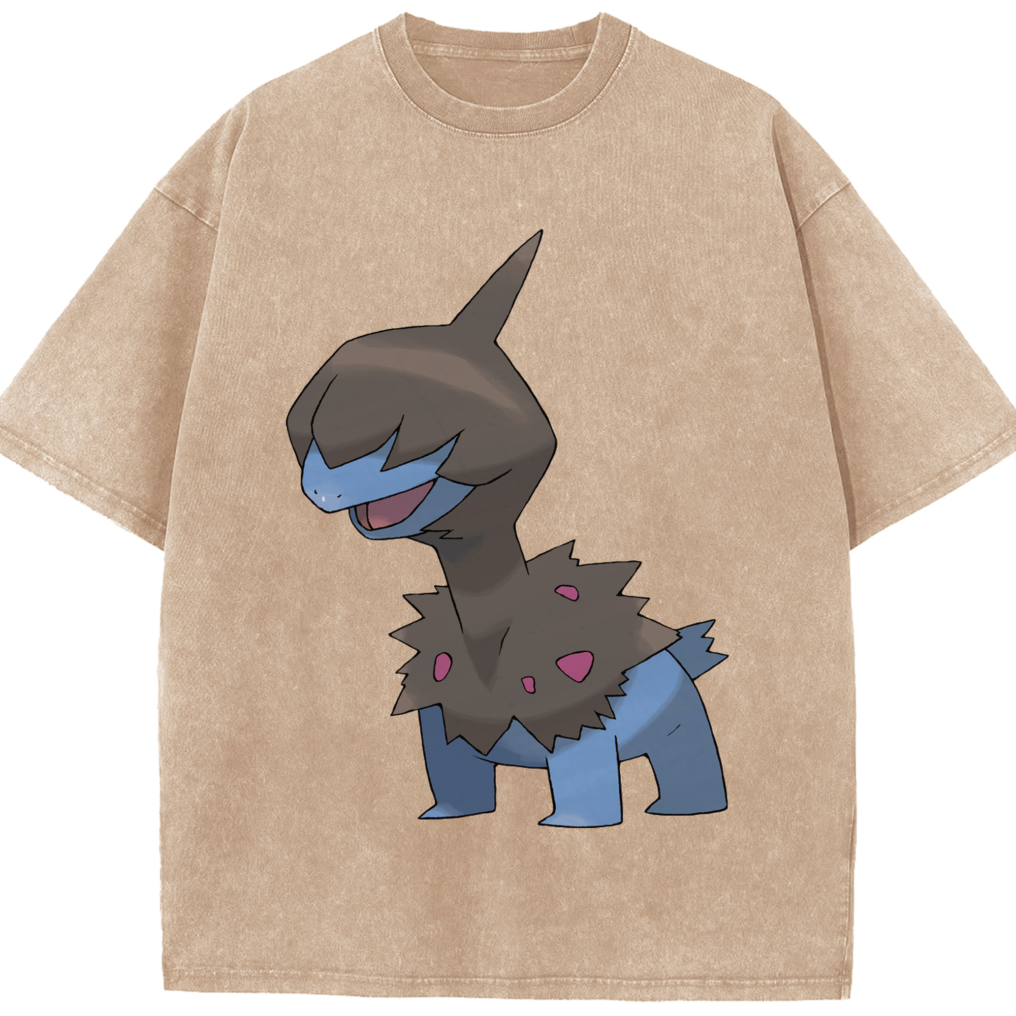（画像用） ポケットモンスター Pokémon 綿100% ヴィンテージ風 半袖Tシャツ（フロントプリント）