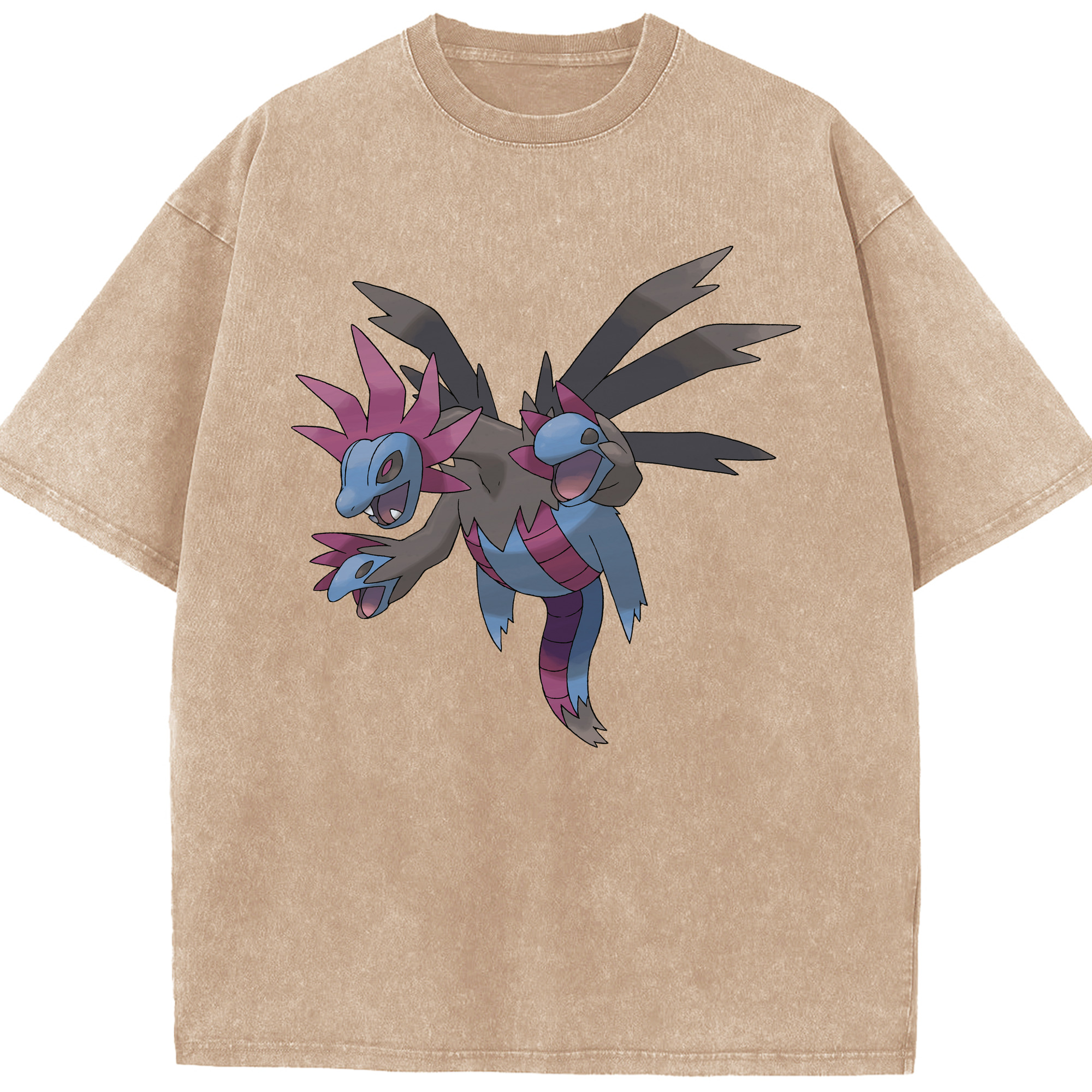 （画像用） ポケットモンスター Pokémon 綿100% ヴィンテージ風 半袖Tシャツ（フロントプリント）