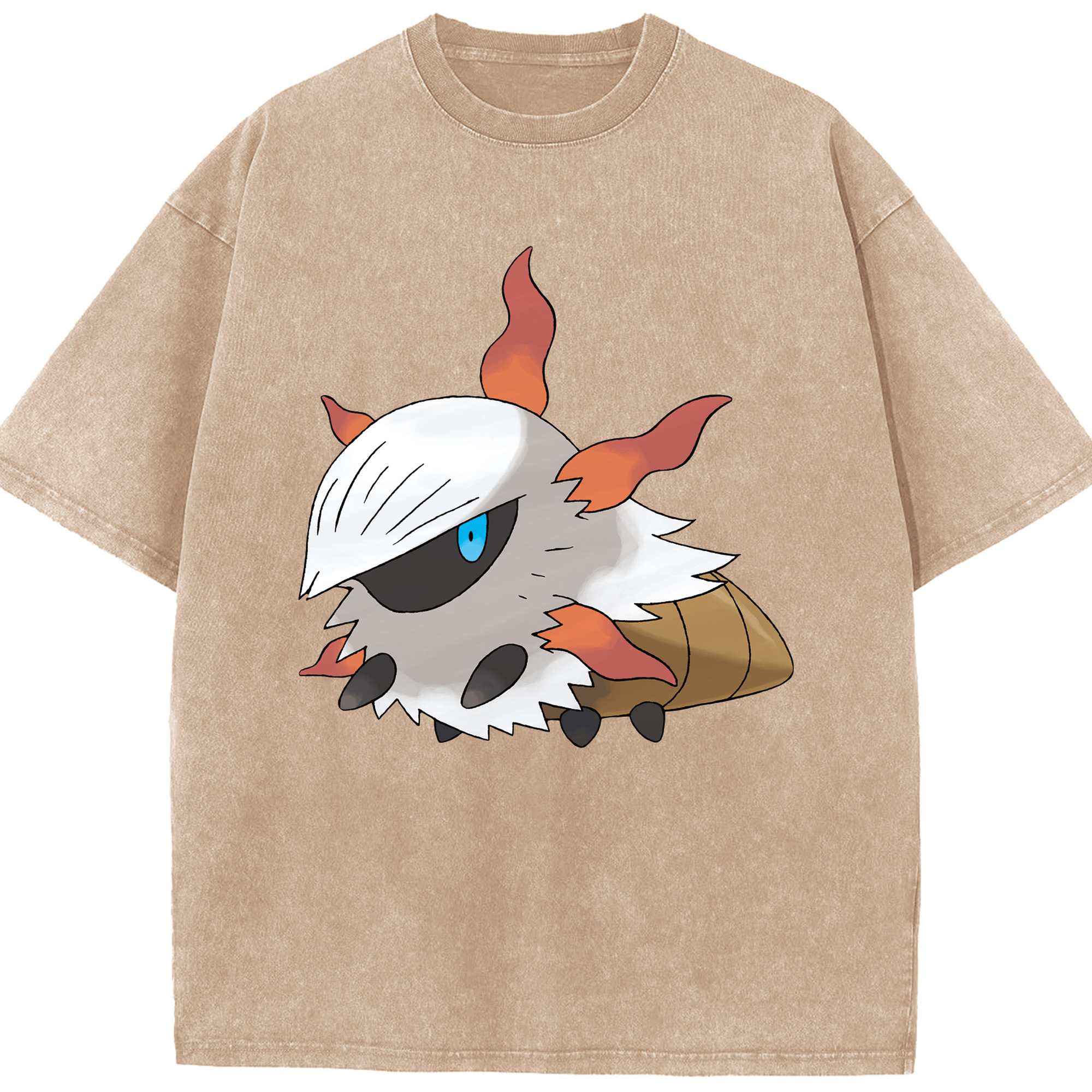 （画像用） ポケットモンスター Pokémon 綿100% ヴィンテージ風 半袖Tシャツ（フロントプリント）