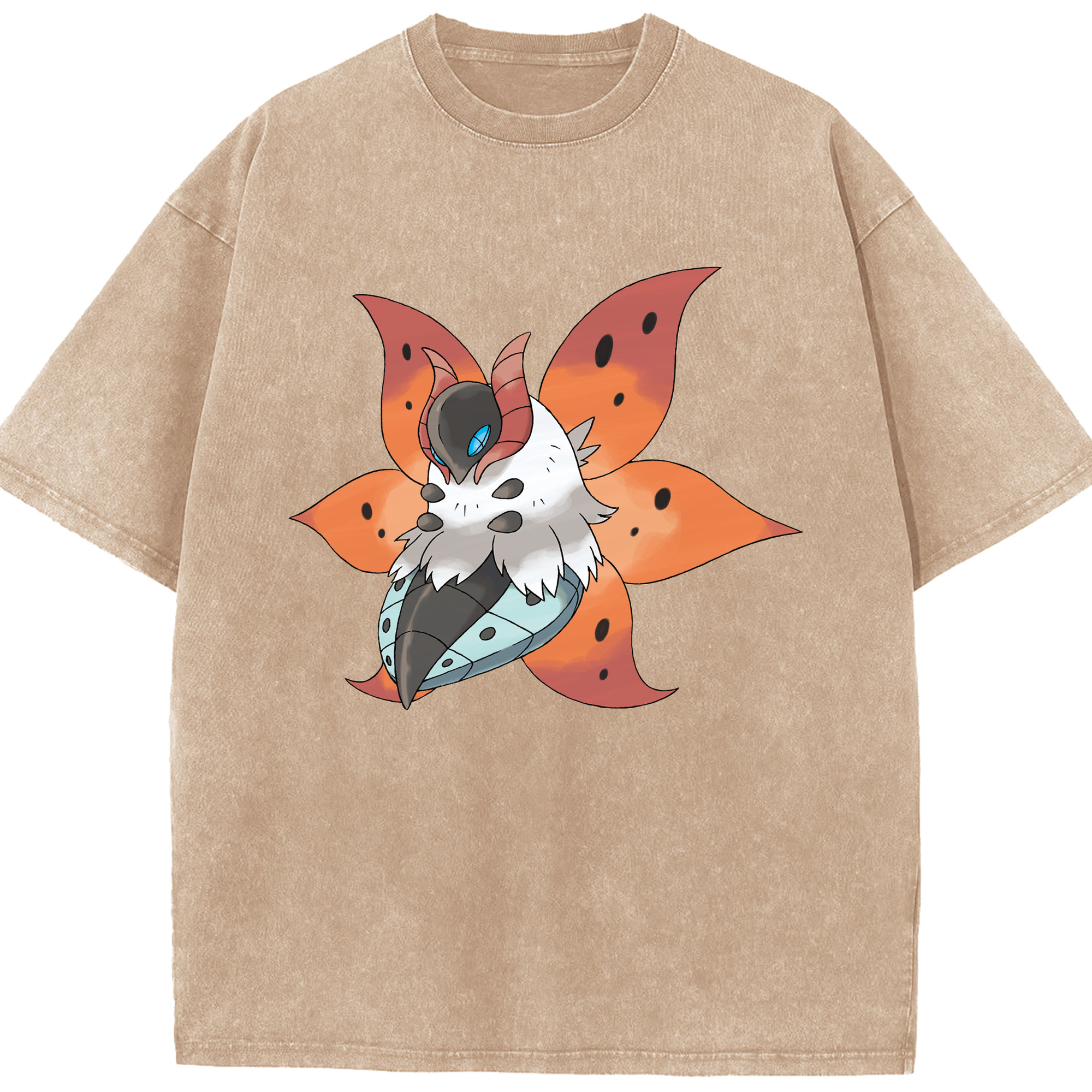 （画像用） ポケットモンスター Pokémon 綿100% ヴィンテージ風 半袖Tシャツ（フロントプリント）