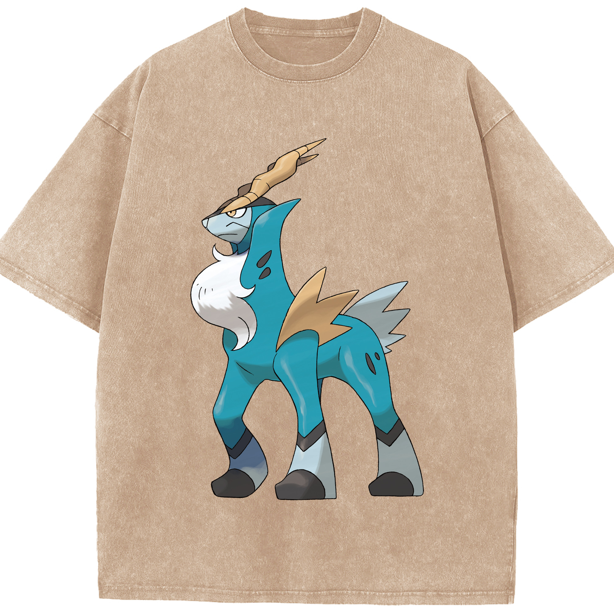 （画像用） ポケットモンスター Pokémon 綿100% ヴィンテージ風 半袖Tシャツ（フロントプリント）
