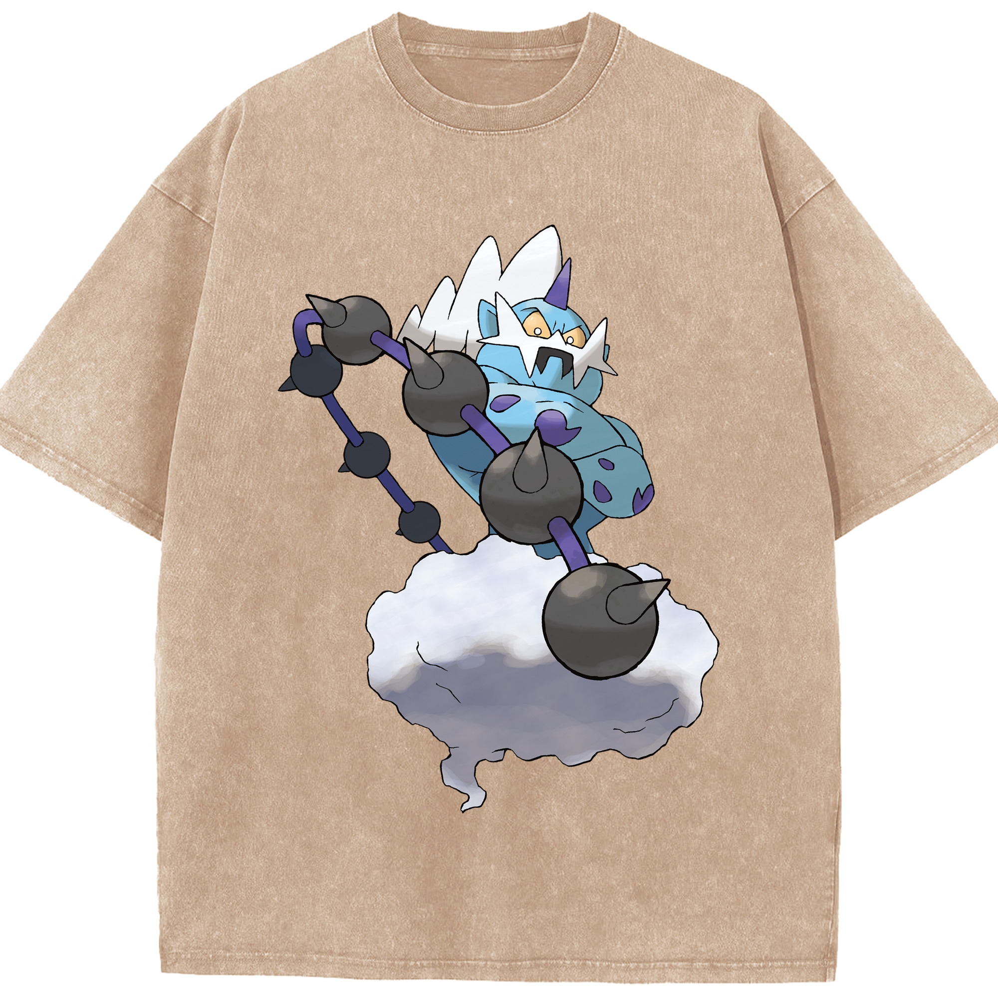 （画像用） ポケットモンスター Pokémon 綿100% ヴィンテージ風 半袖Tシャツ（フロントプリント）
