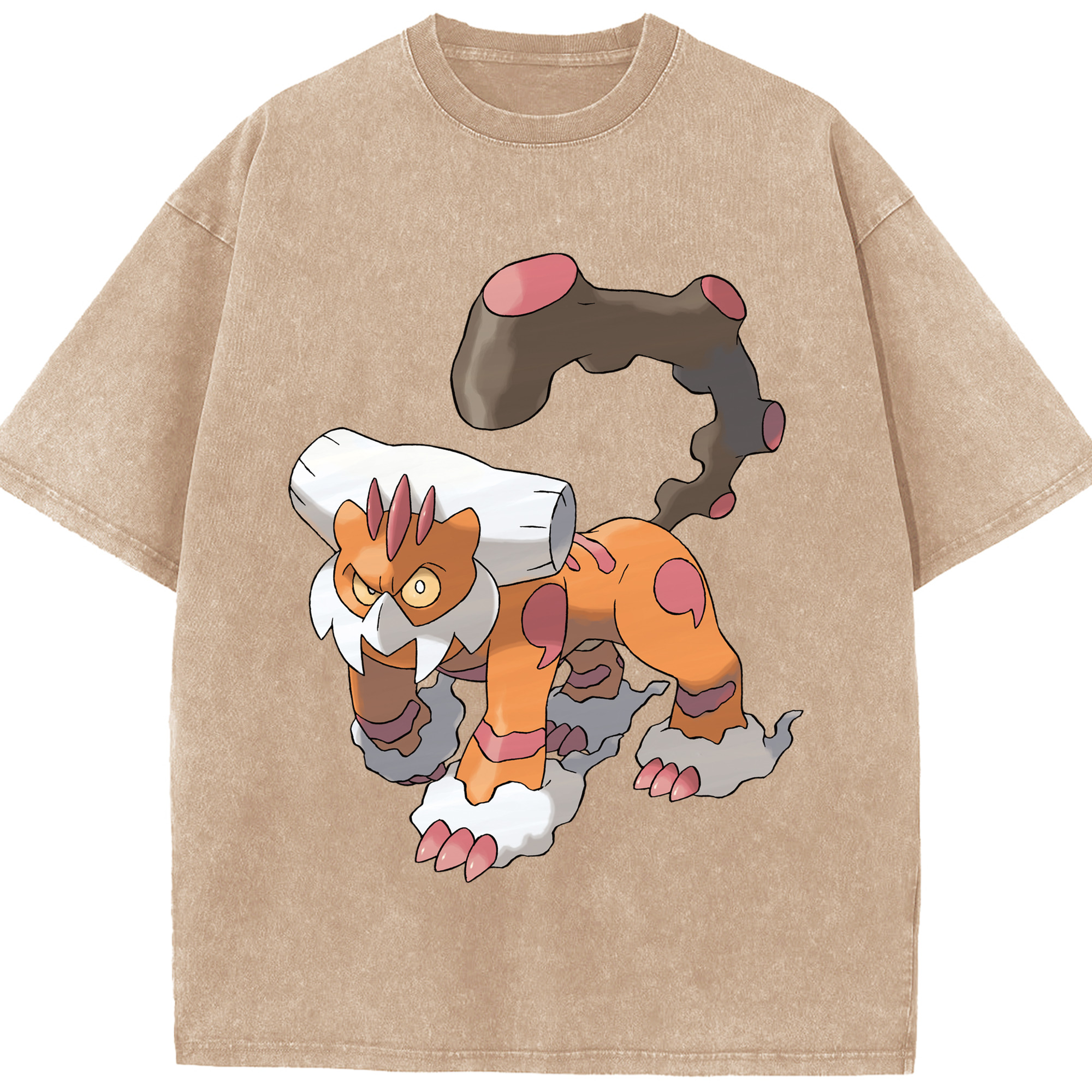 （画像用） ポケットモンスター Pokémon 綿100% ヴィンテージ風 半袖Tシャツ（フロントプリント）