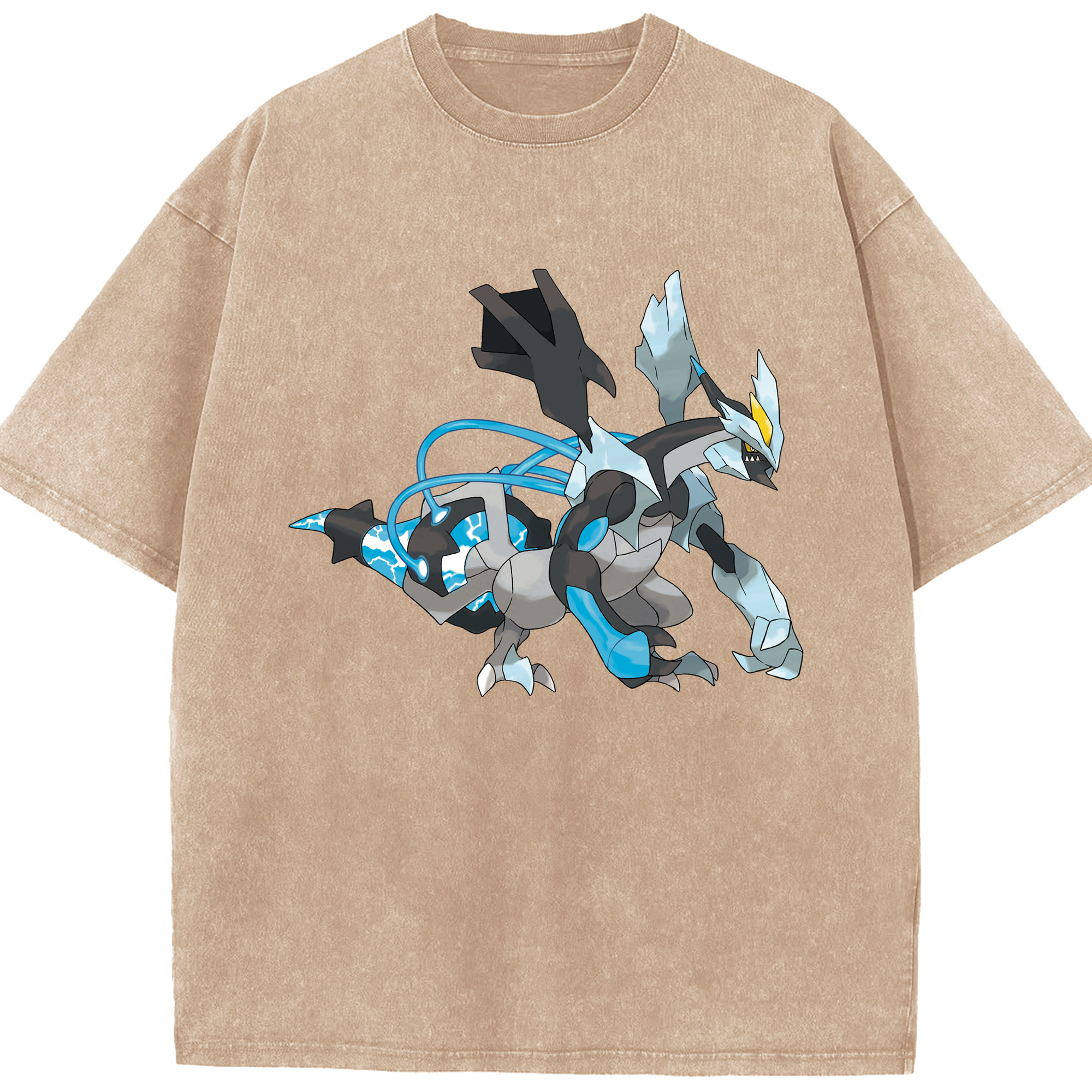（画像用） ポケットモンスター Pokémon 綿100% ヴィンテージ風 半袖Tシャツ（フロントプリント）