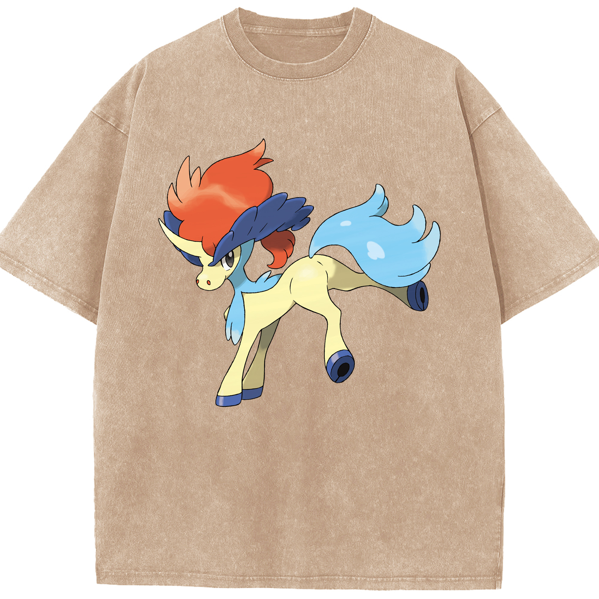 （画像用） ポケットモンスター Pokémon 綿100% ヴィンテージ風 半袖Tシャツ（フロントプリント）