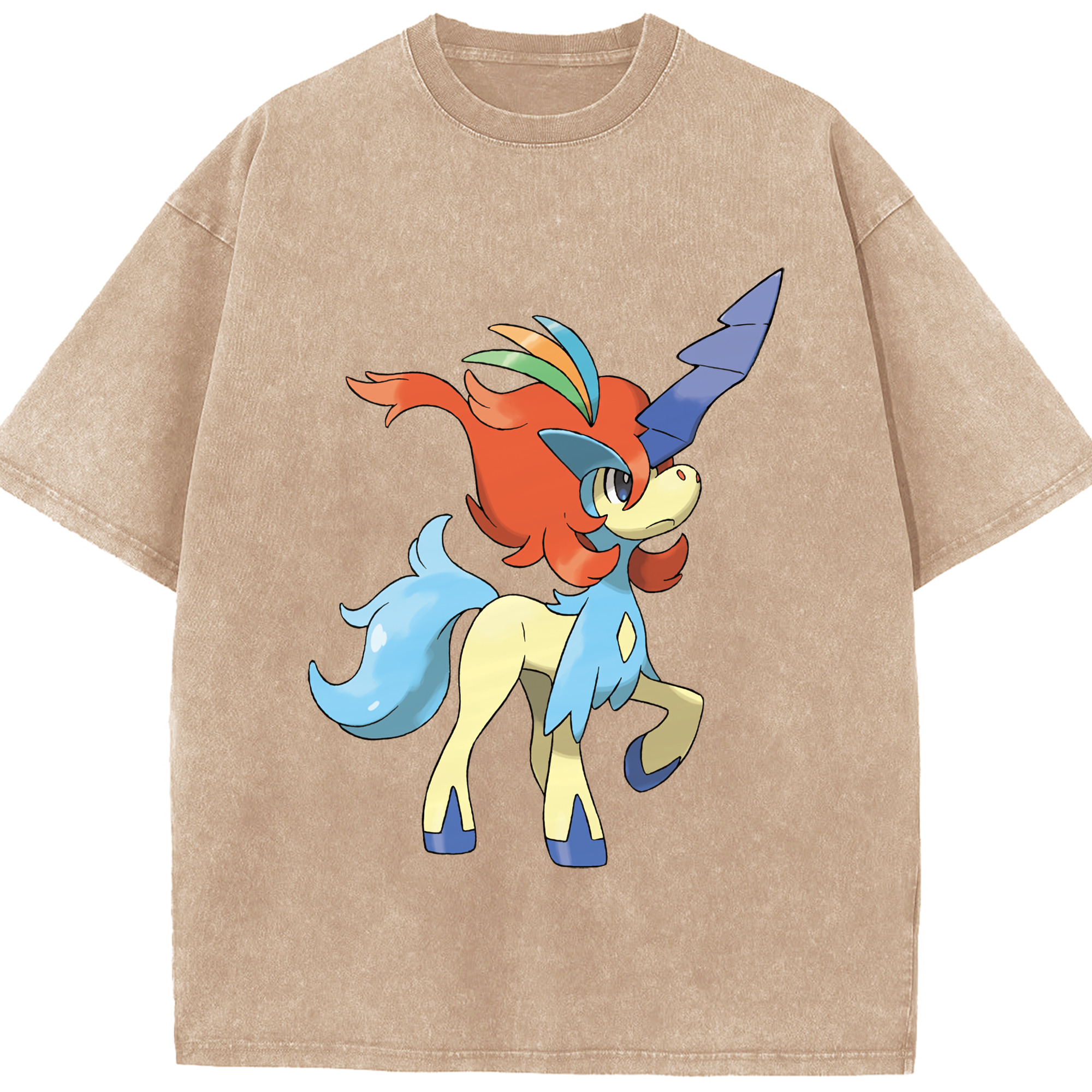 （画像用） ポケットモンスター Pokémon 綿100% ヴィンテージ風 半袖Tシャツ（フロントプリント）