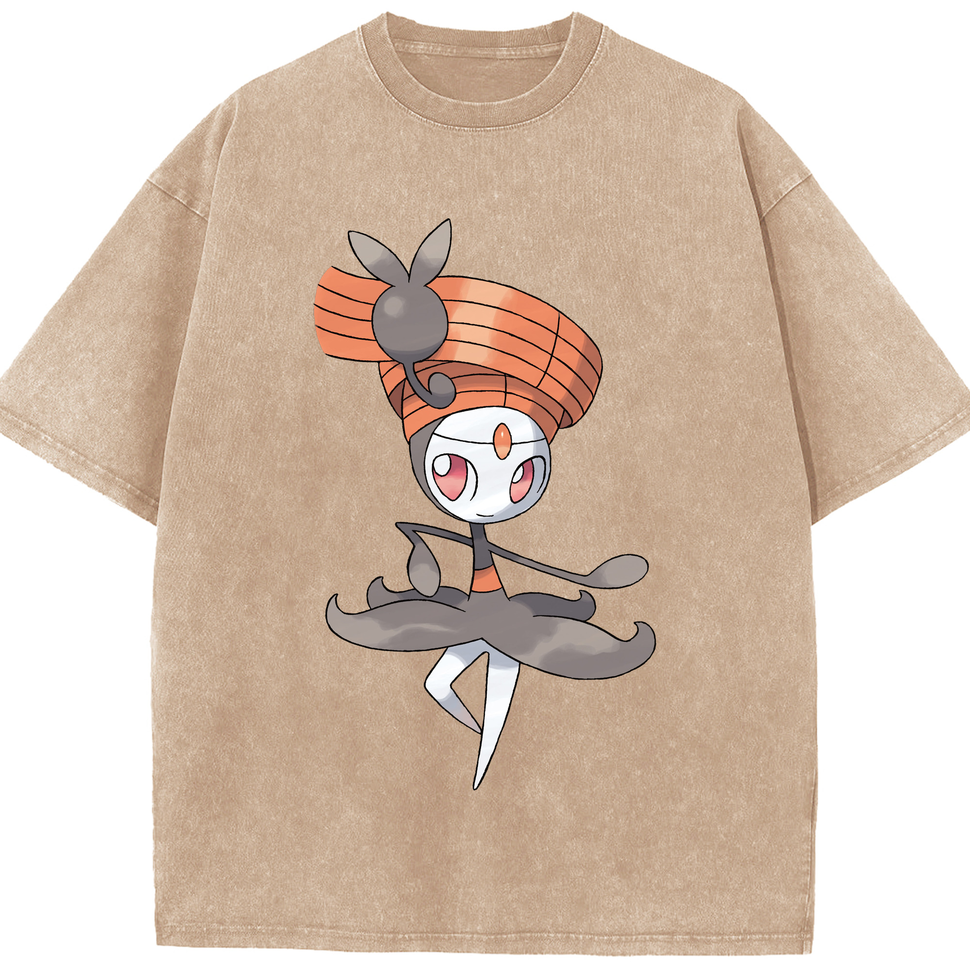 （画像用） ポケットモンスター Pokémon 綿100% ヴィンテージ風 半袖Tシャツ（フロントプリント）
