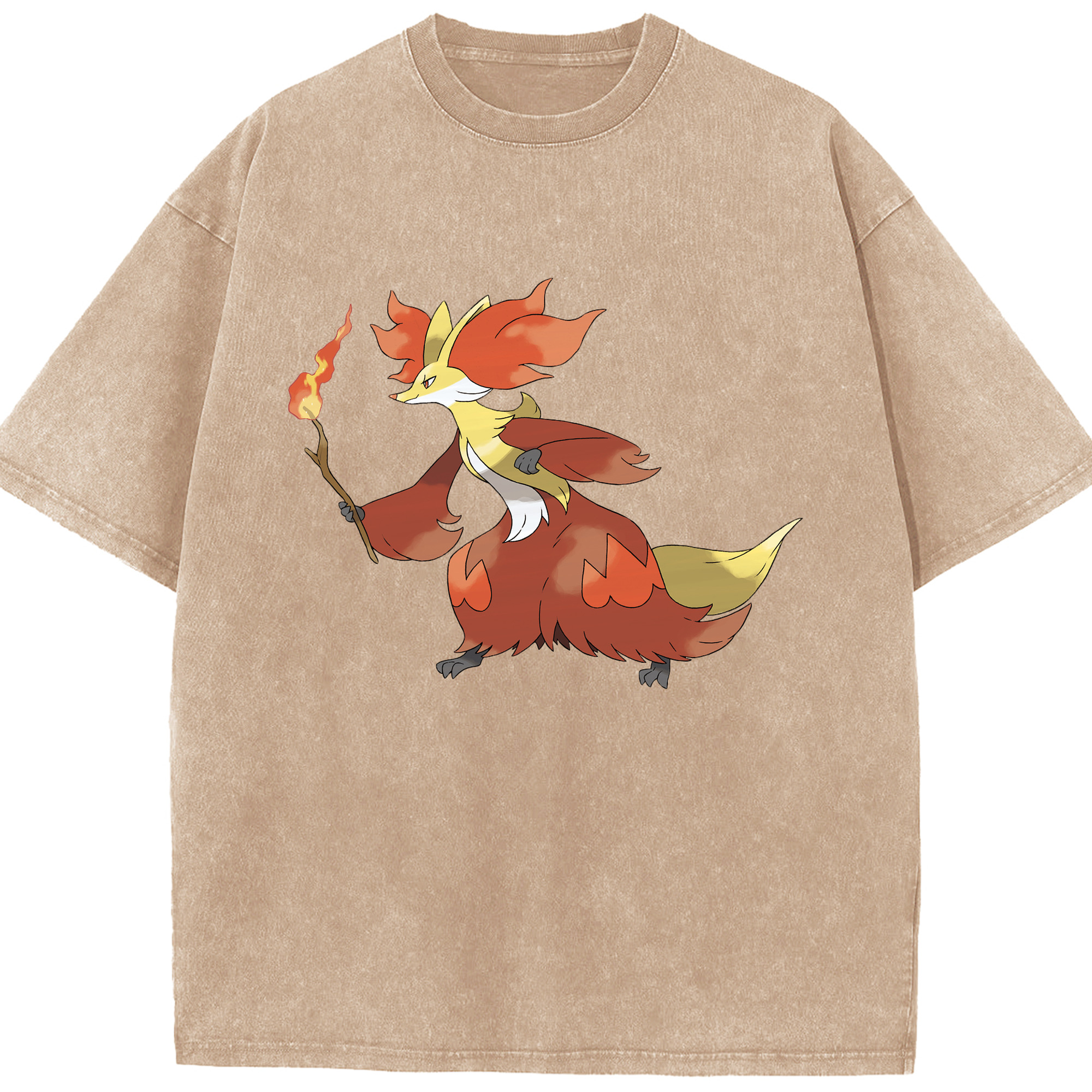 （画像用） ポケットモンスター Pokémon 綿100% ヴィンテージ風 半袖Tシャツ（フロントプリント）