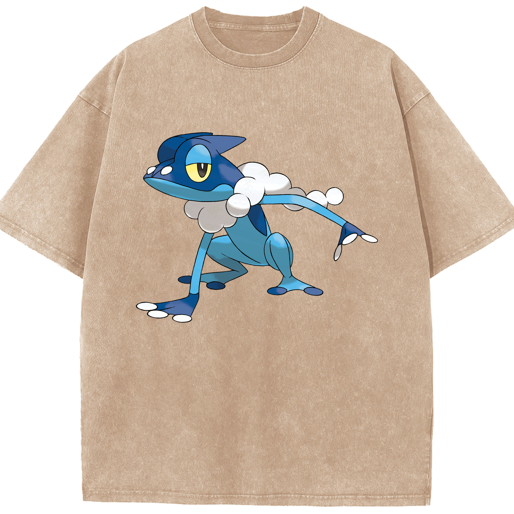 （画像用） ポケットモンスター Pokémon 綿100% ヴィンテージ風 半袖Tシャツ（フロントプリント）
