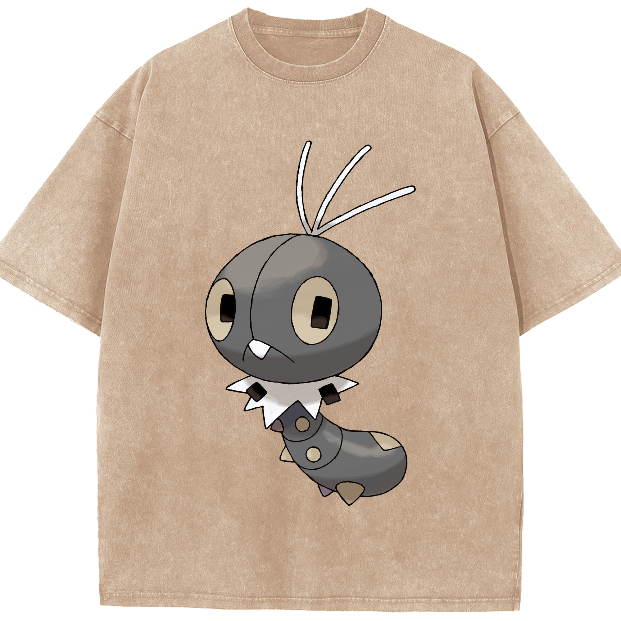 （画像用） ポケットモンスター Pokémon 綿100% ヴィンテージ風 半袖Tシャツ（フロントプリント）