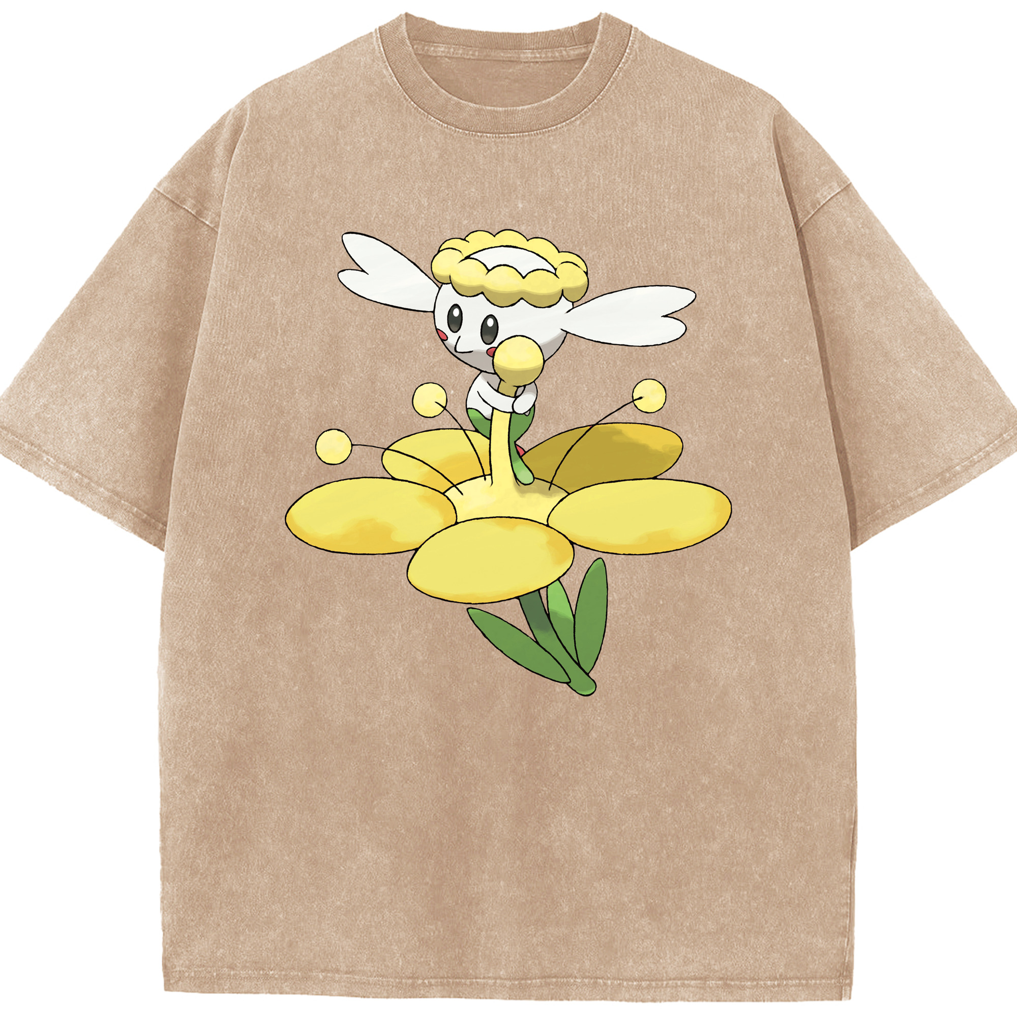（画像用） ポケットモンスター Pokémon 綿100% ヴィンテージ風 半袖Tシャツ（フロントプリント）
